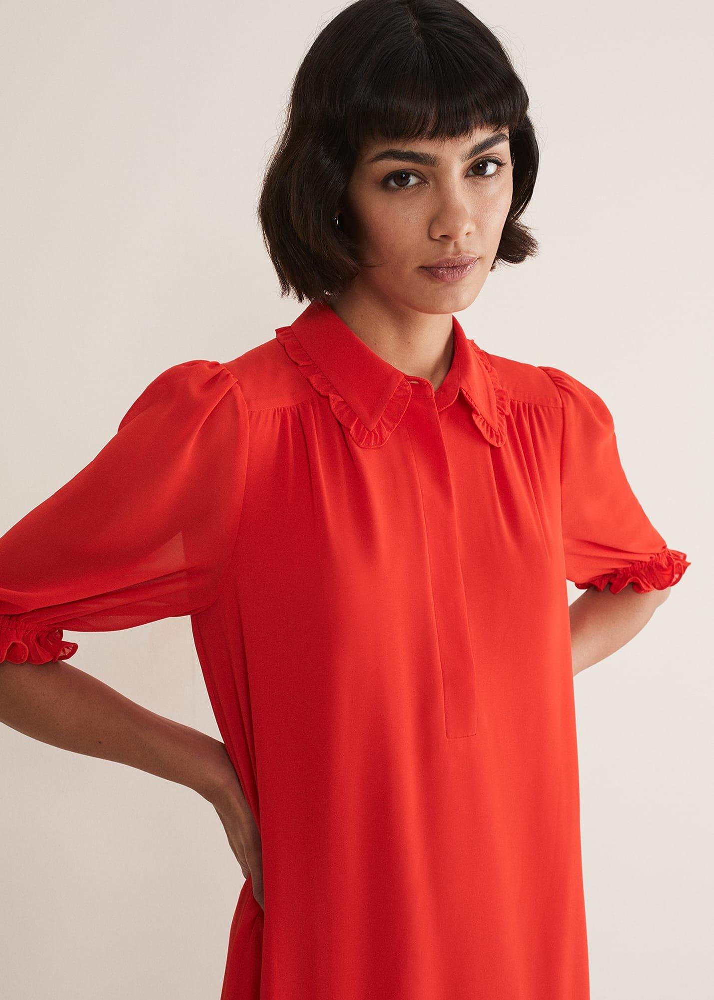 April Chiffon Mini Dress