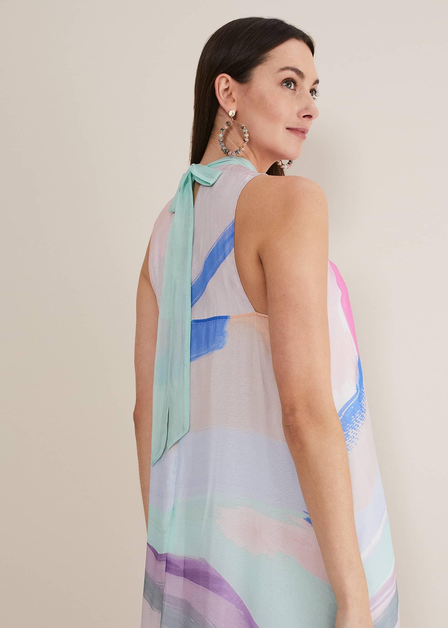 Ronnie Abstract Maxi Dress