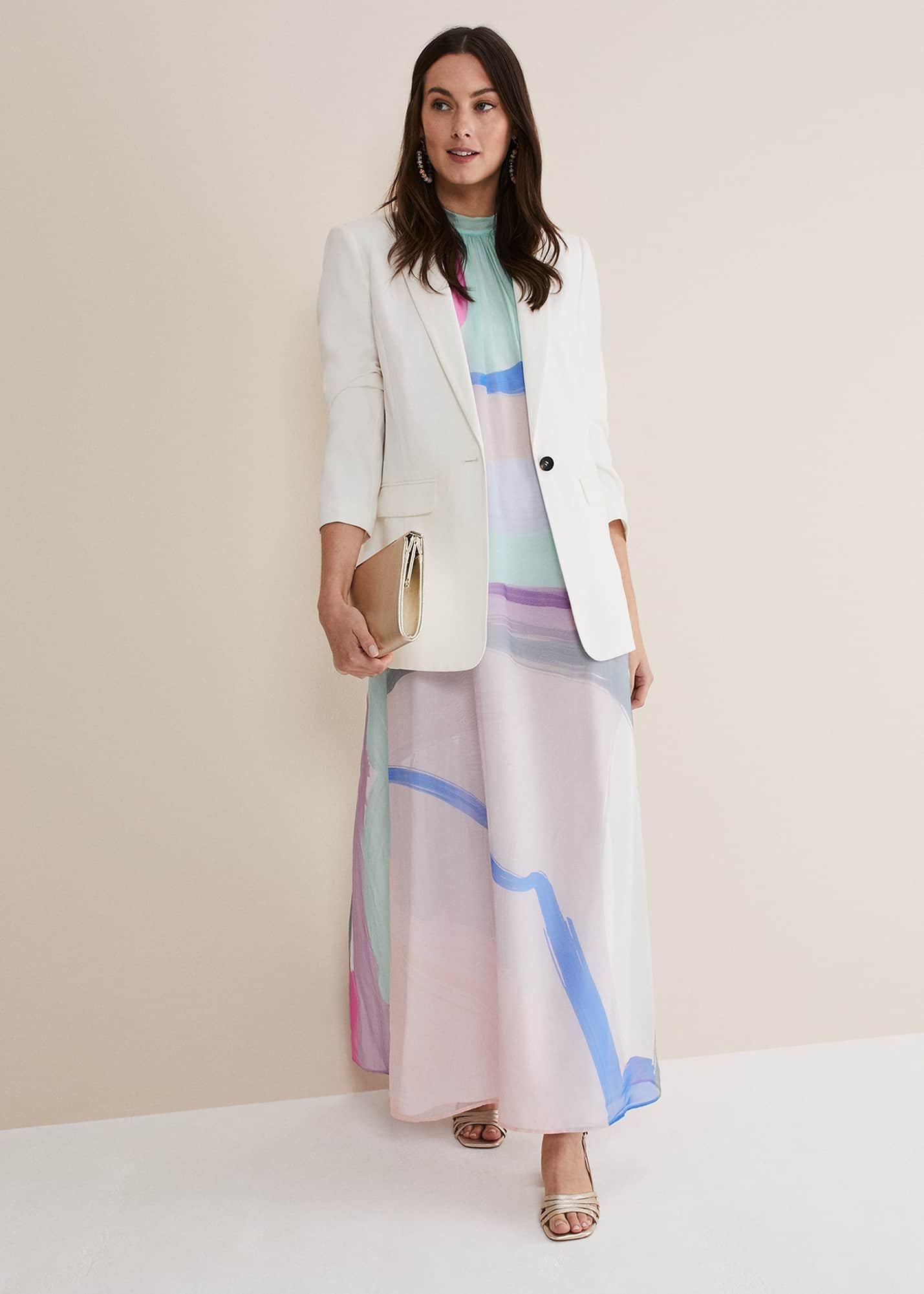 Ronnie Abstract Maxi Dress