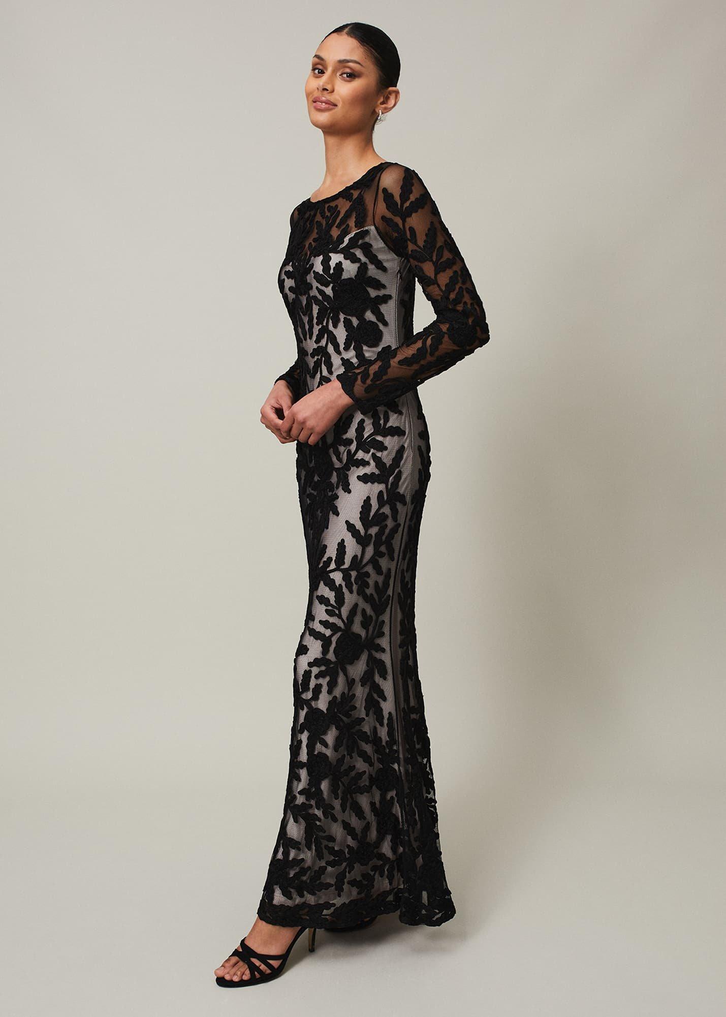 Hermione Tapework Maxi Dress