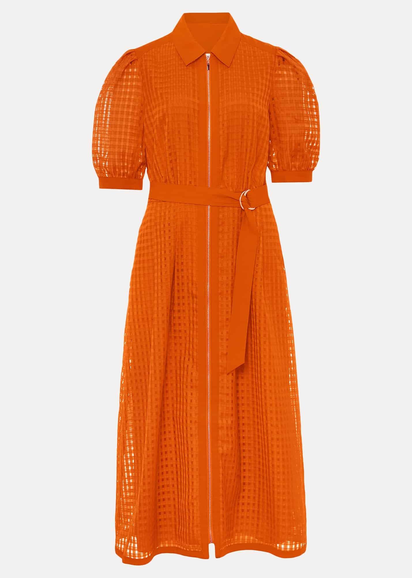 strapless open back dress Petal and Pup Women's Pontee One Shoulder Pleated Midi Dress main image 1