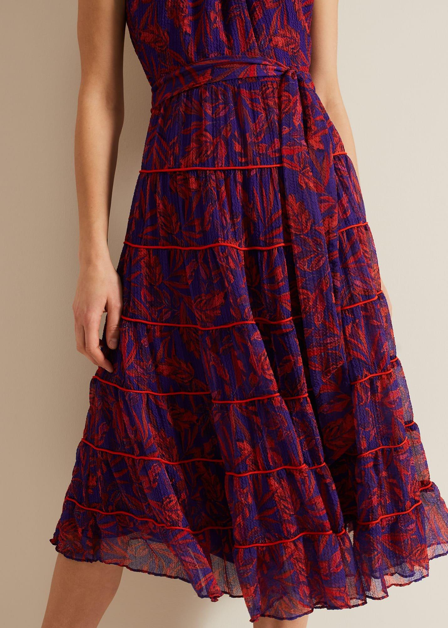 Gillian Halterneck Midi Dress