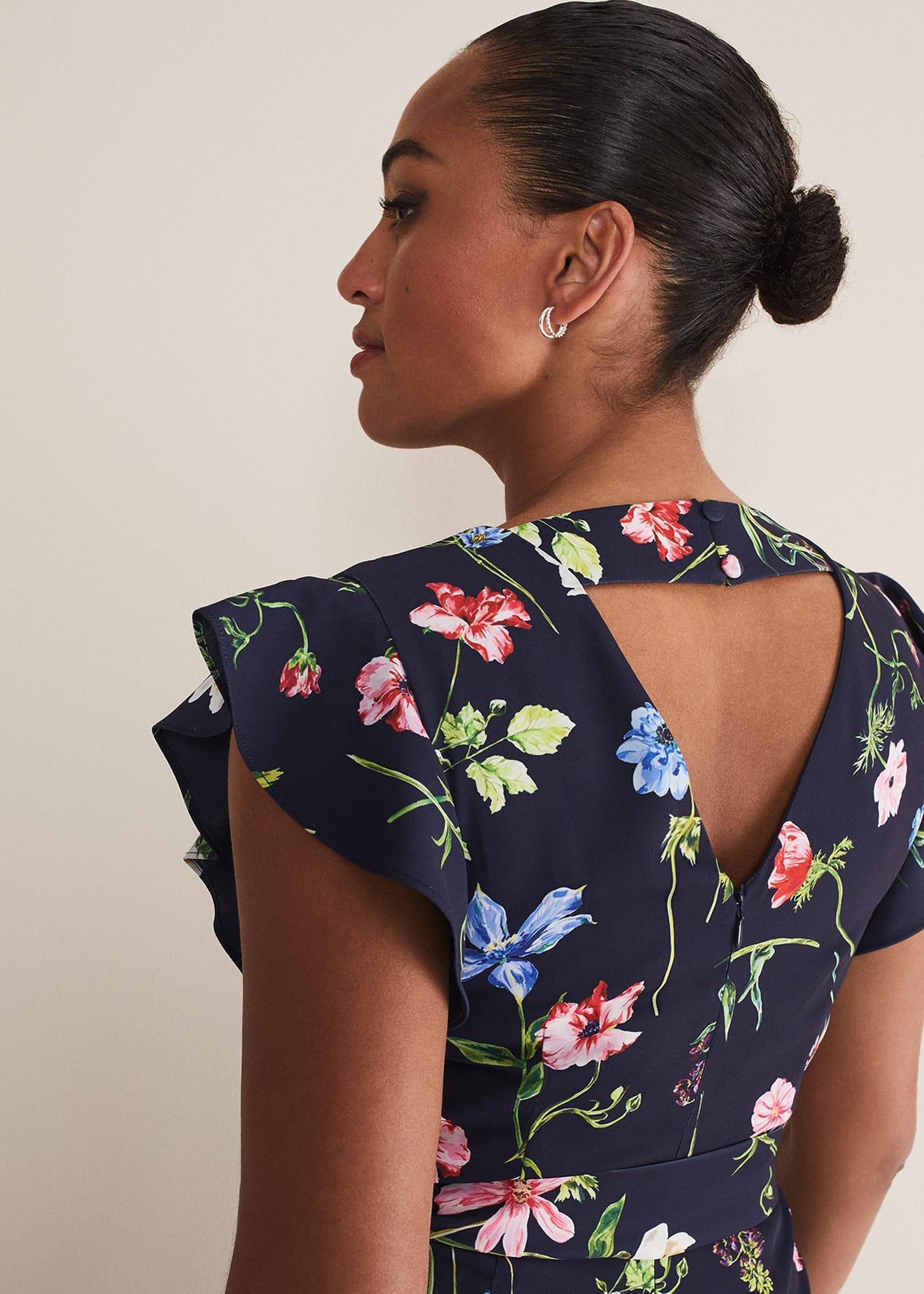 Kallie Floral Wide Leg Jumpsuit