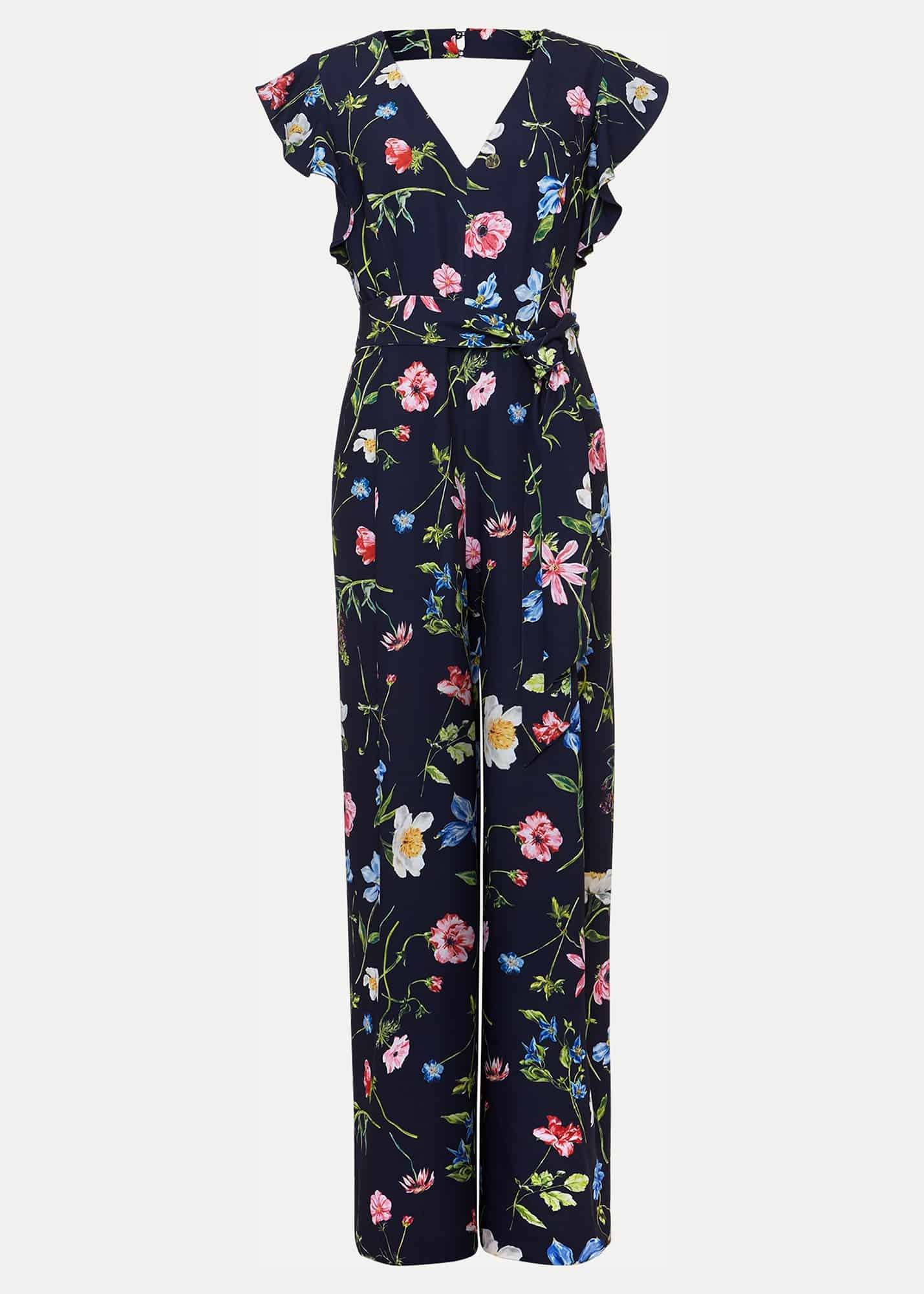 Kallie Floral Wide Leg Jumpsuit