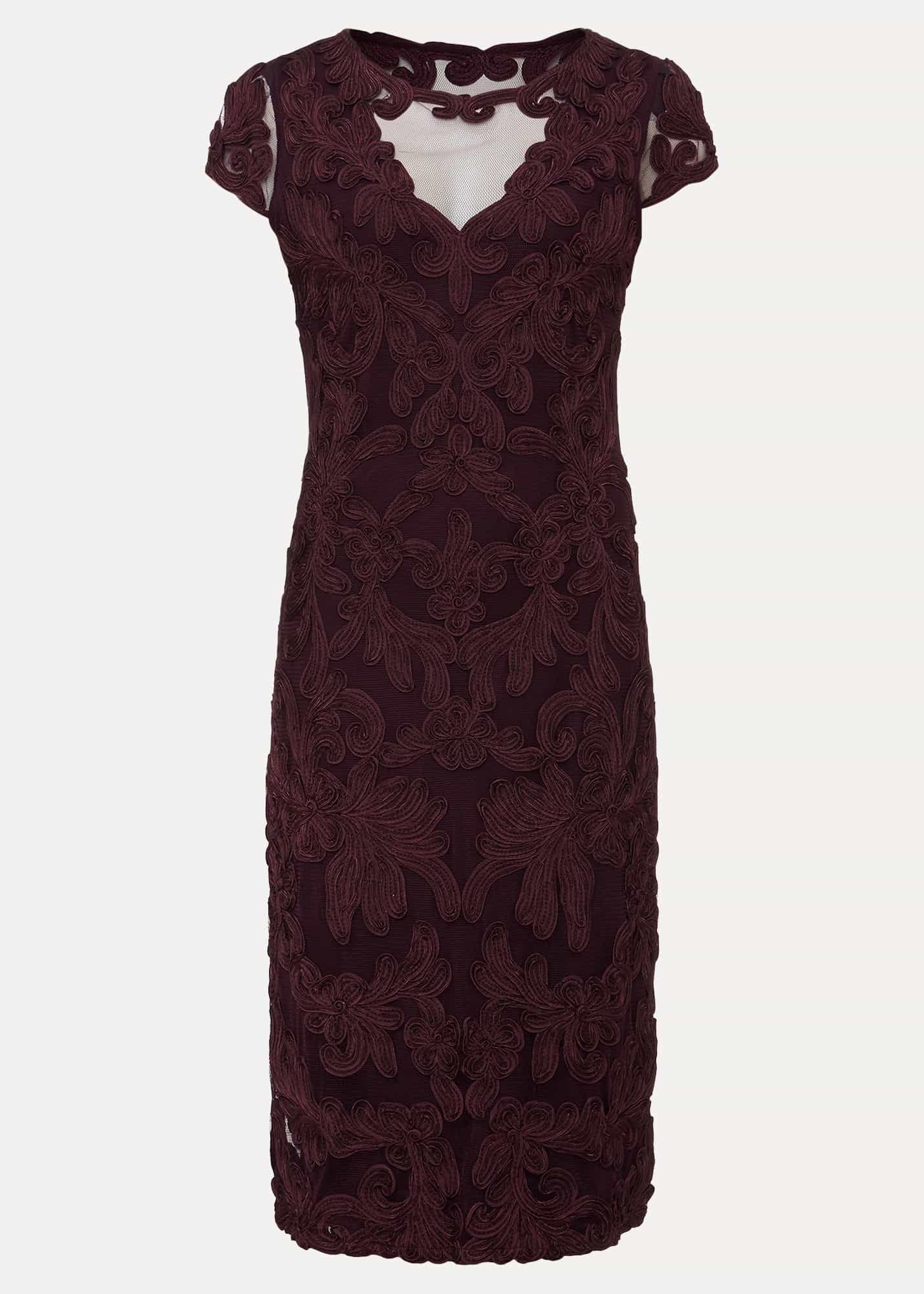 Agatha Berry Tapework Midi Dress
