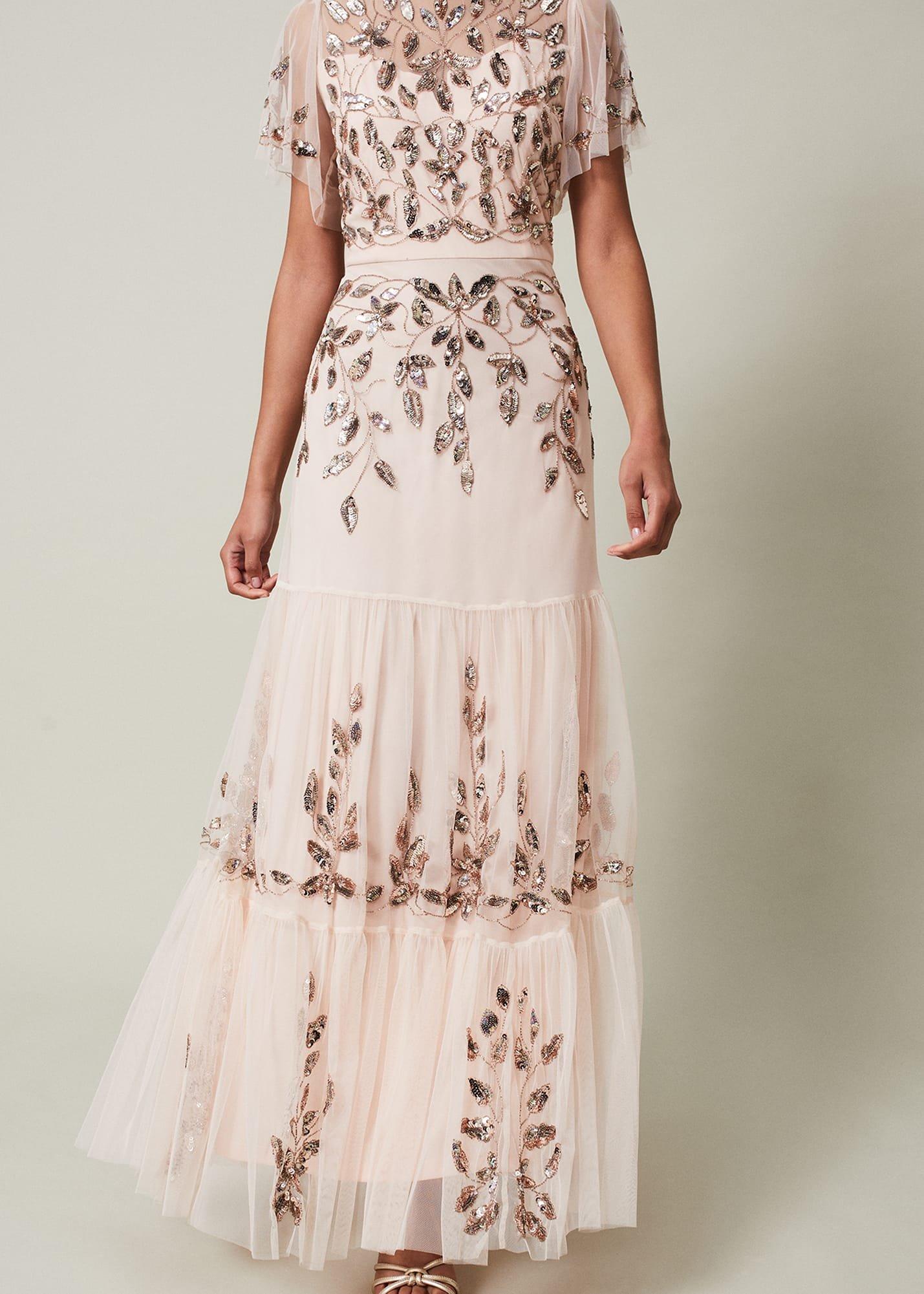 Hilary Embellished Maxi Dress