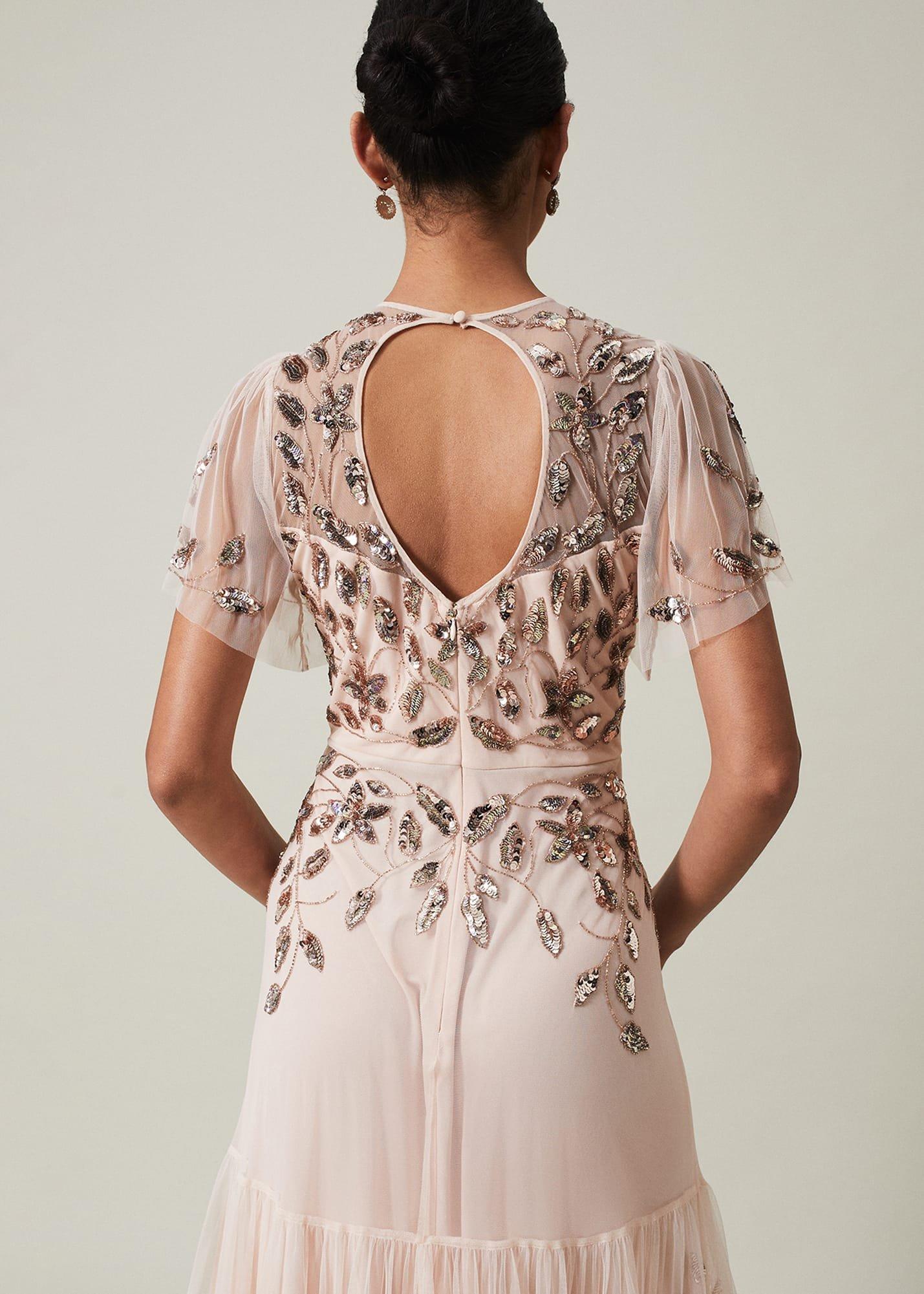 Hilary Embellished Maxi Dress
