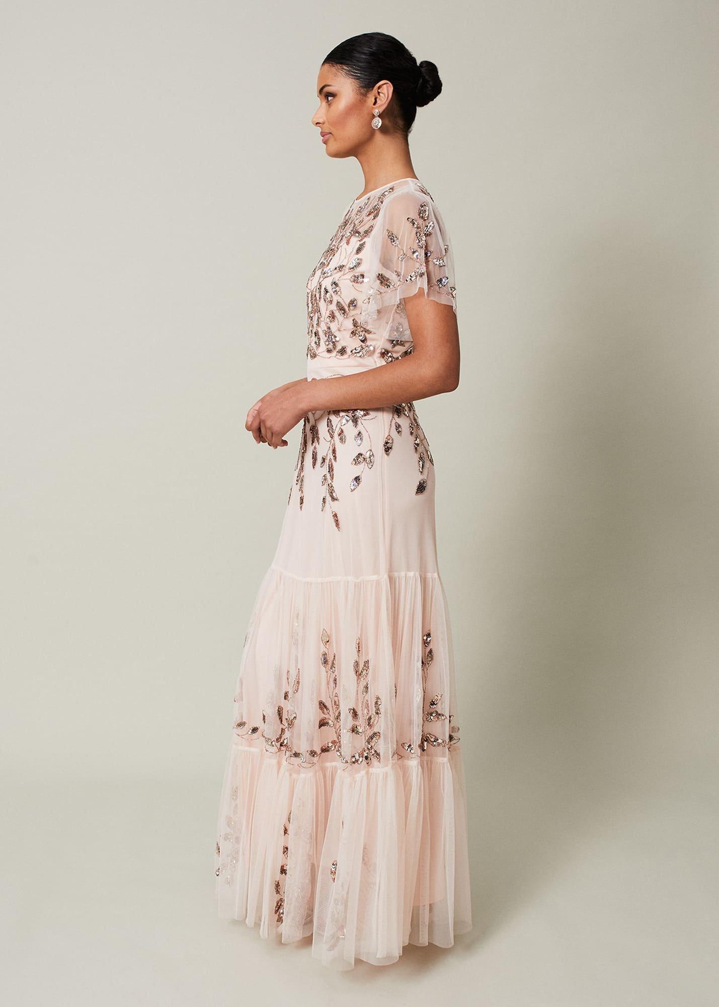 Hilary Embellished Maxi Dress