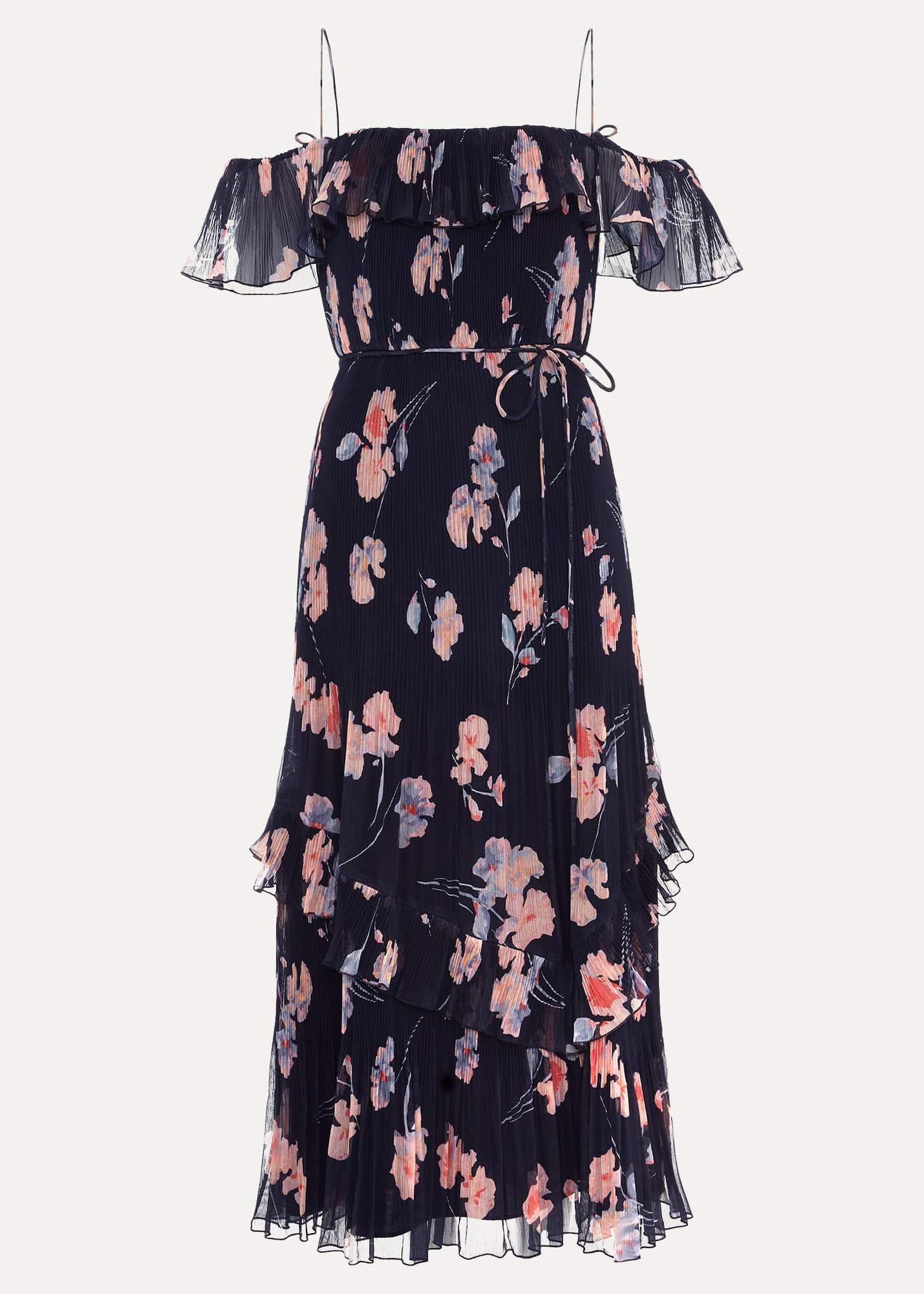 Bridie Printed Midi Dress
