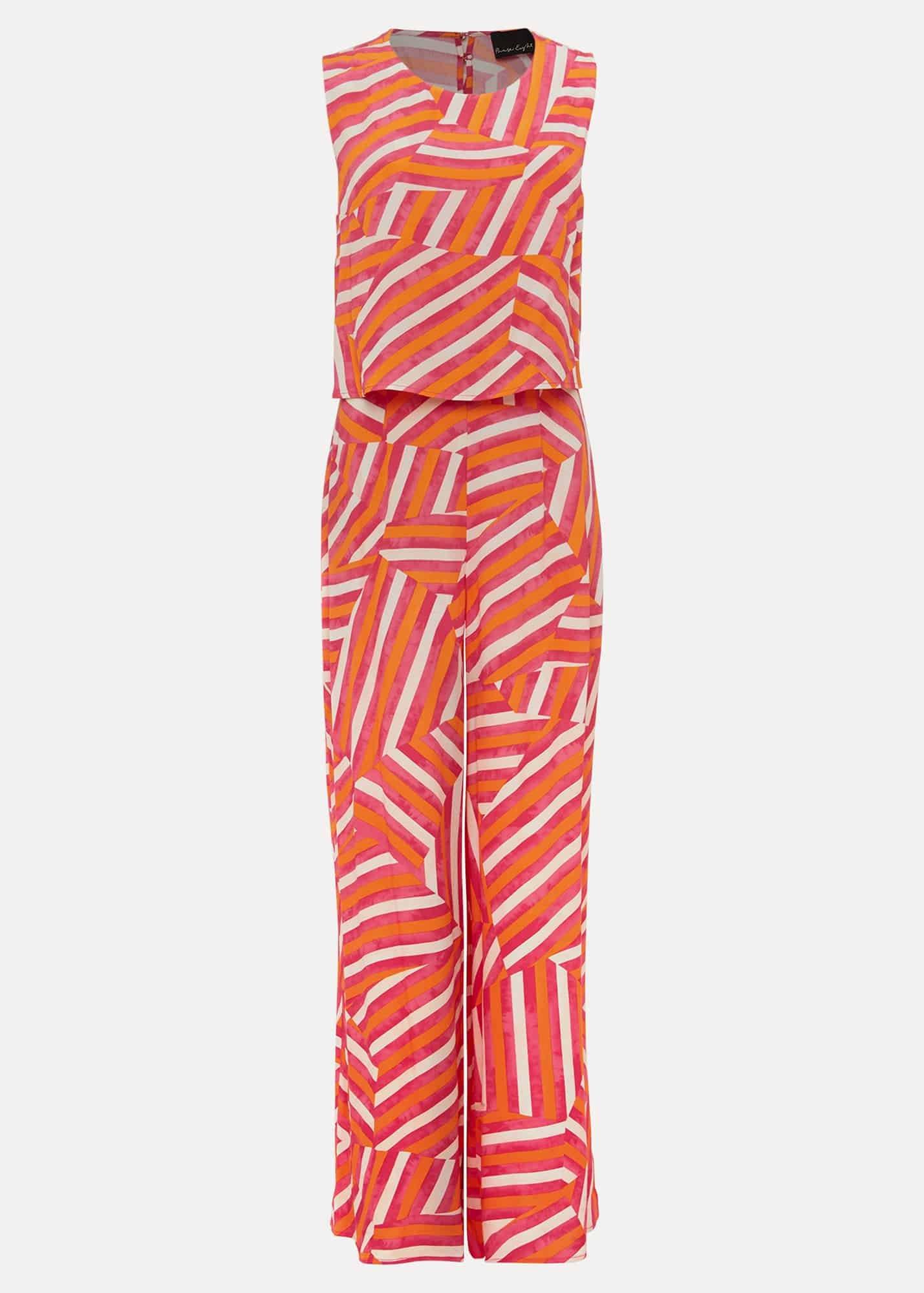 Aubrey Striped Wide Leg Jumpsuit