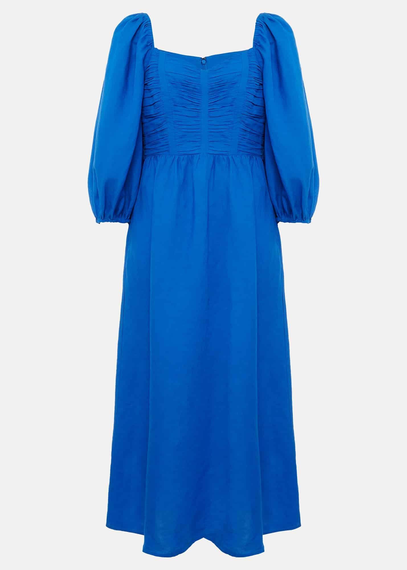 Celila Linen Midi Dress