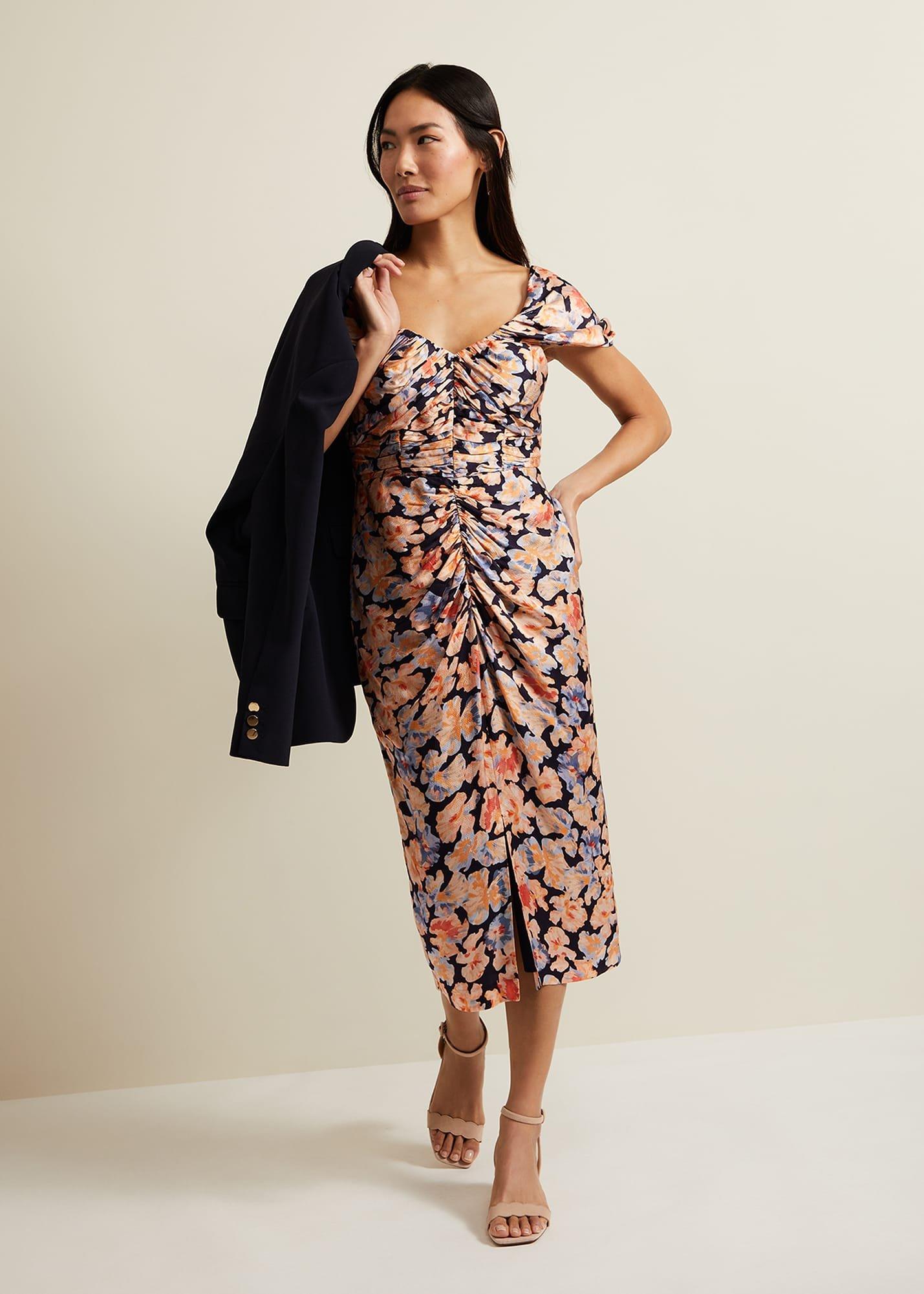 Prudence Cold Shoulder Midi Dress