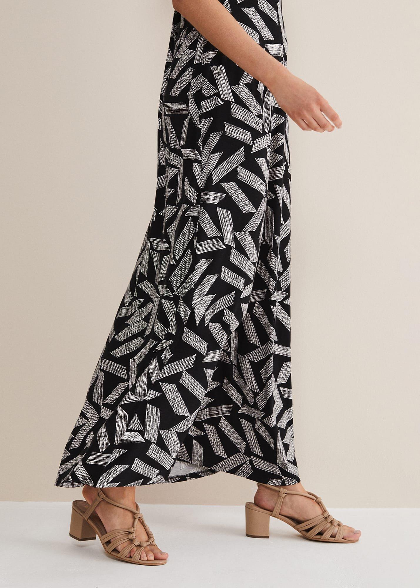 Siobhan Abstract Maxi Dress