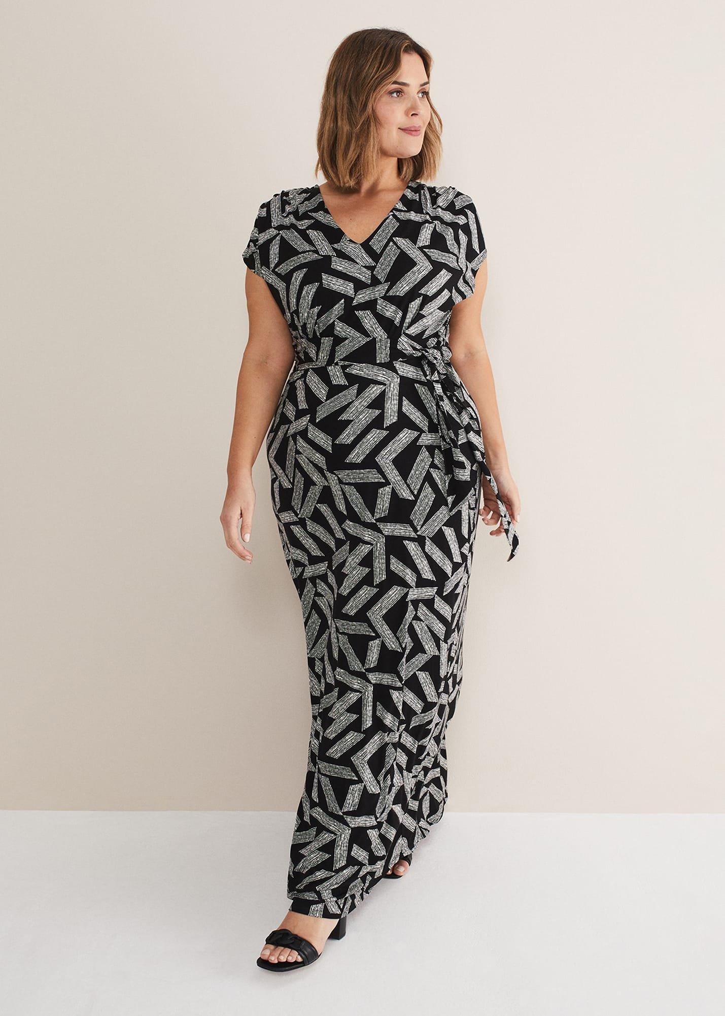 Siobhan Abstract Maxi Dress
