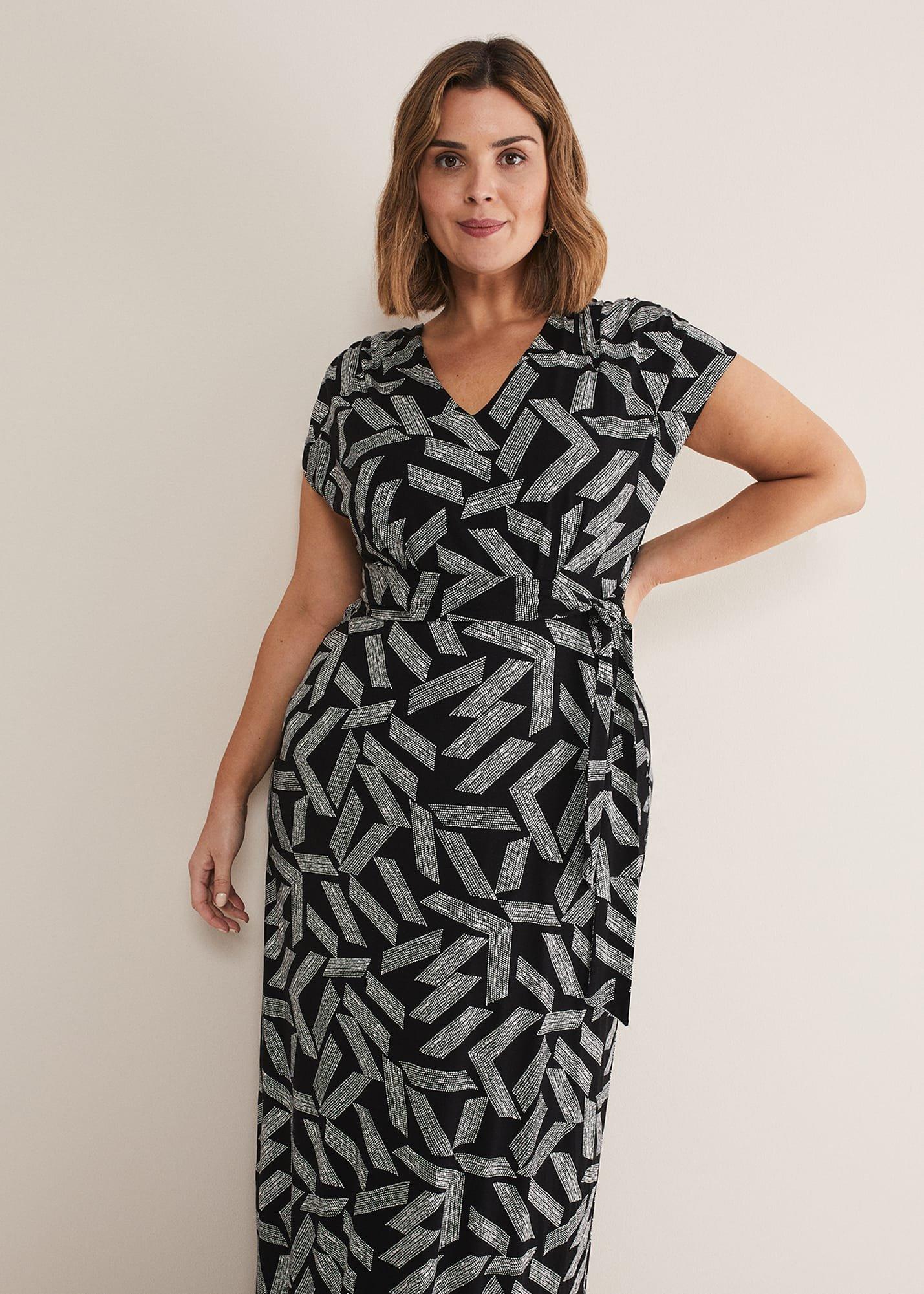 Siobhan Abstract Maxi Dress