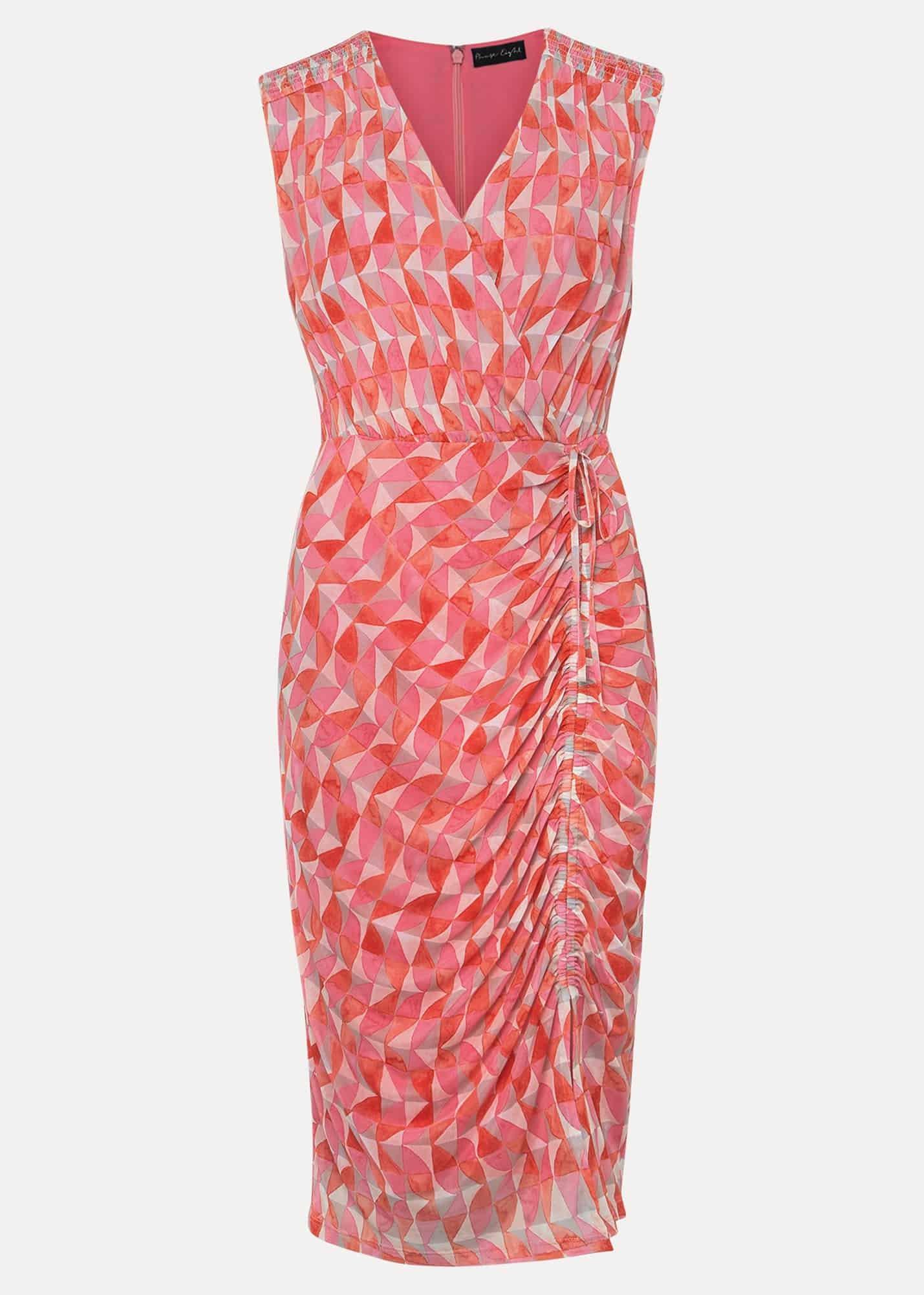 Khy Geo Wrap Mini Dress