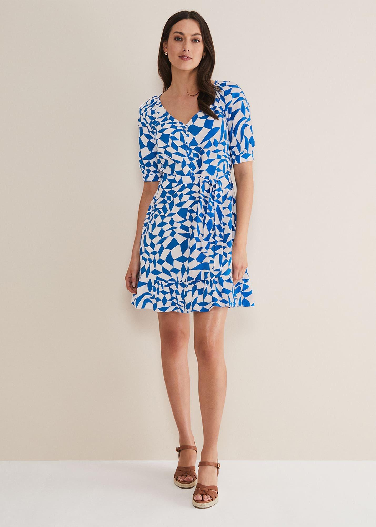 Penele Geo Swing Dress