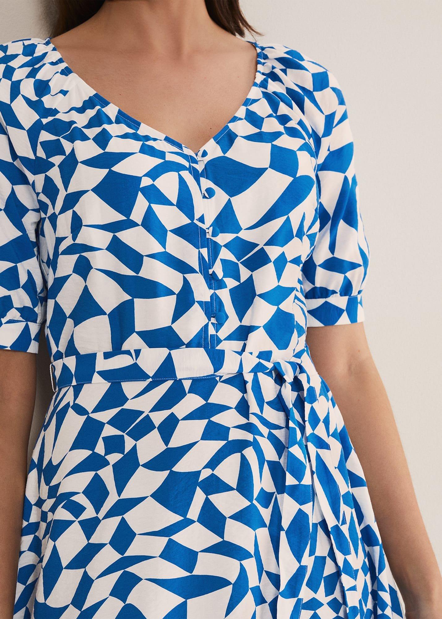 Penele Geo Swing Dress