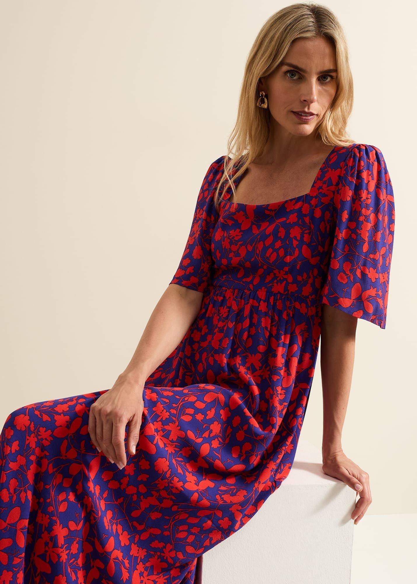Ayesha Floral Midaxi Dress