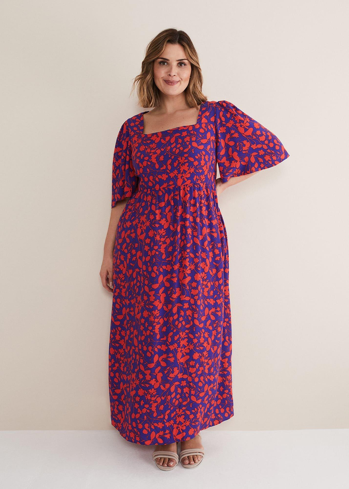 Ayesha Floral Midaxi Dress