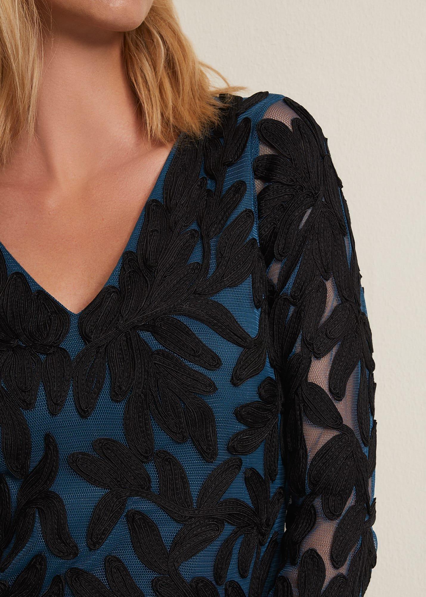 Jasinta Tapework Midi Dress