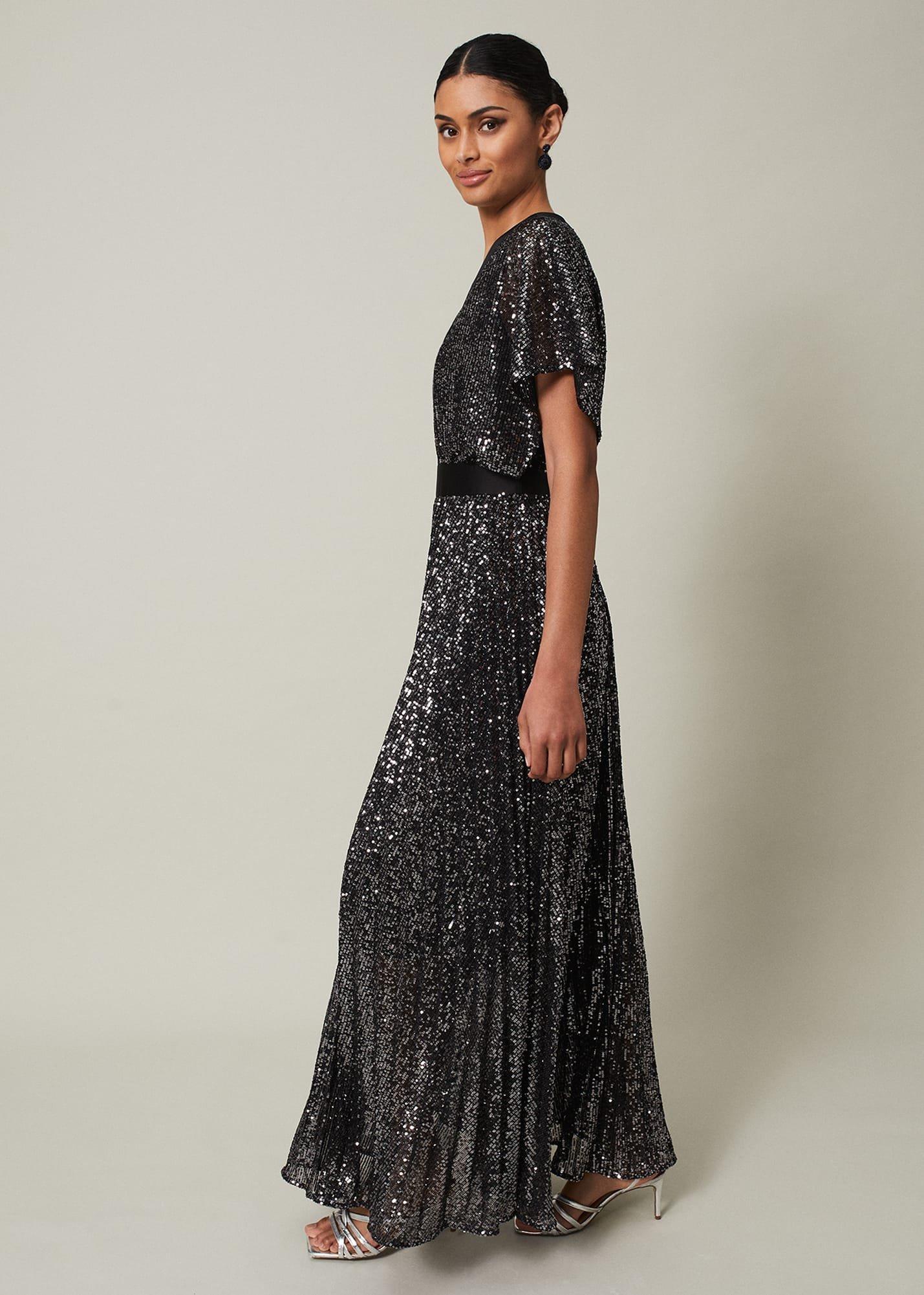 Teagan Sequin Maxi Dress