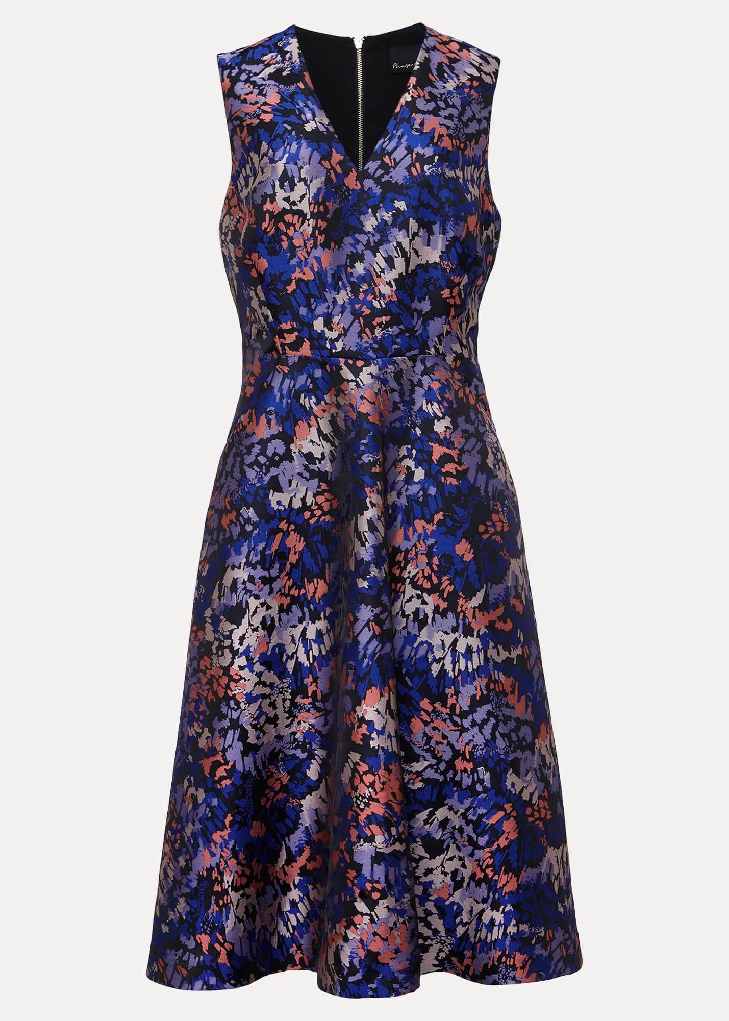 Adonia Abstract Jacquard Dress