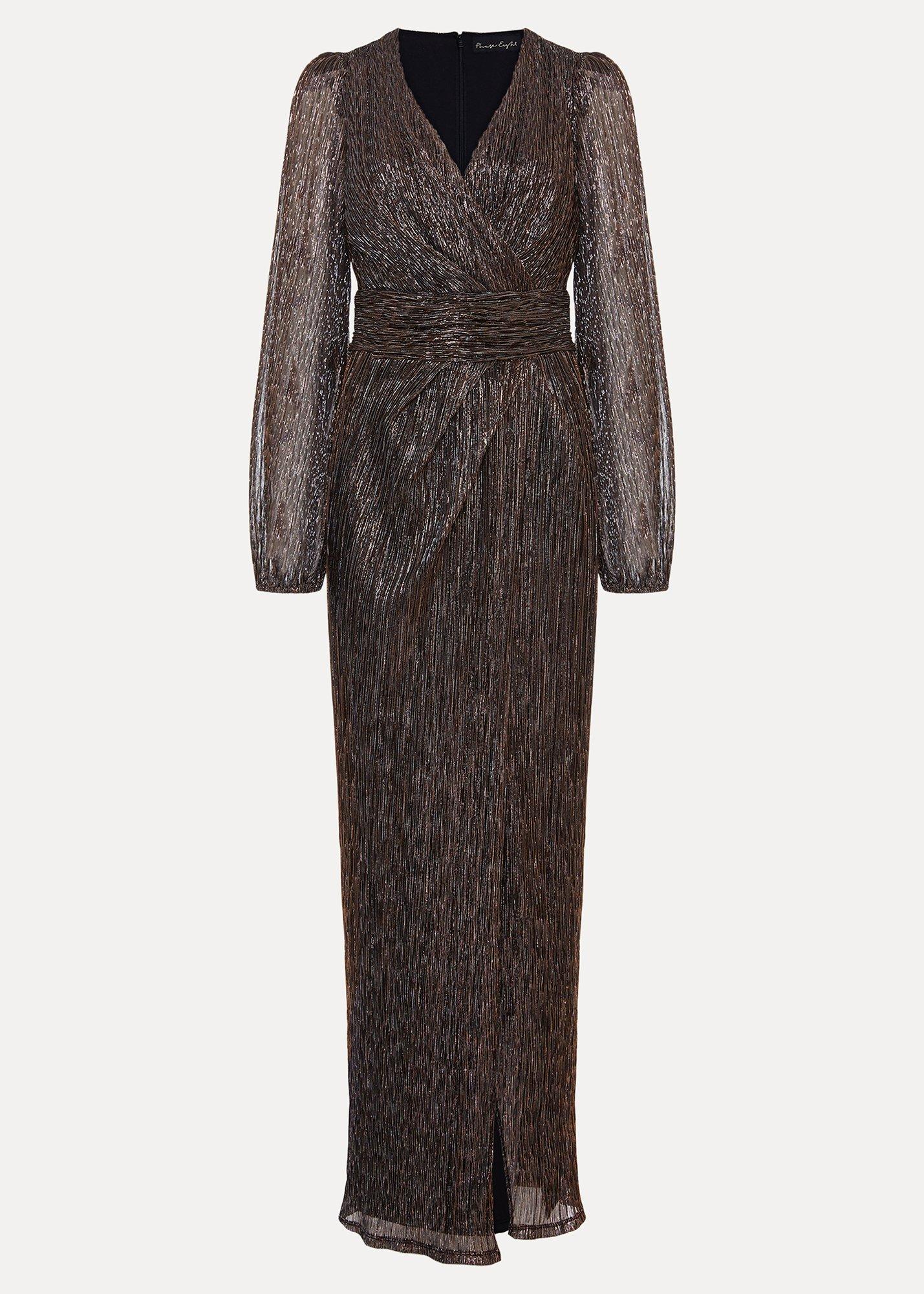 Brielle Shimmer Maxi Dress