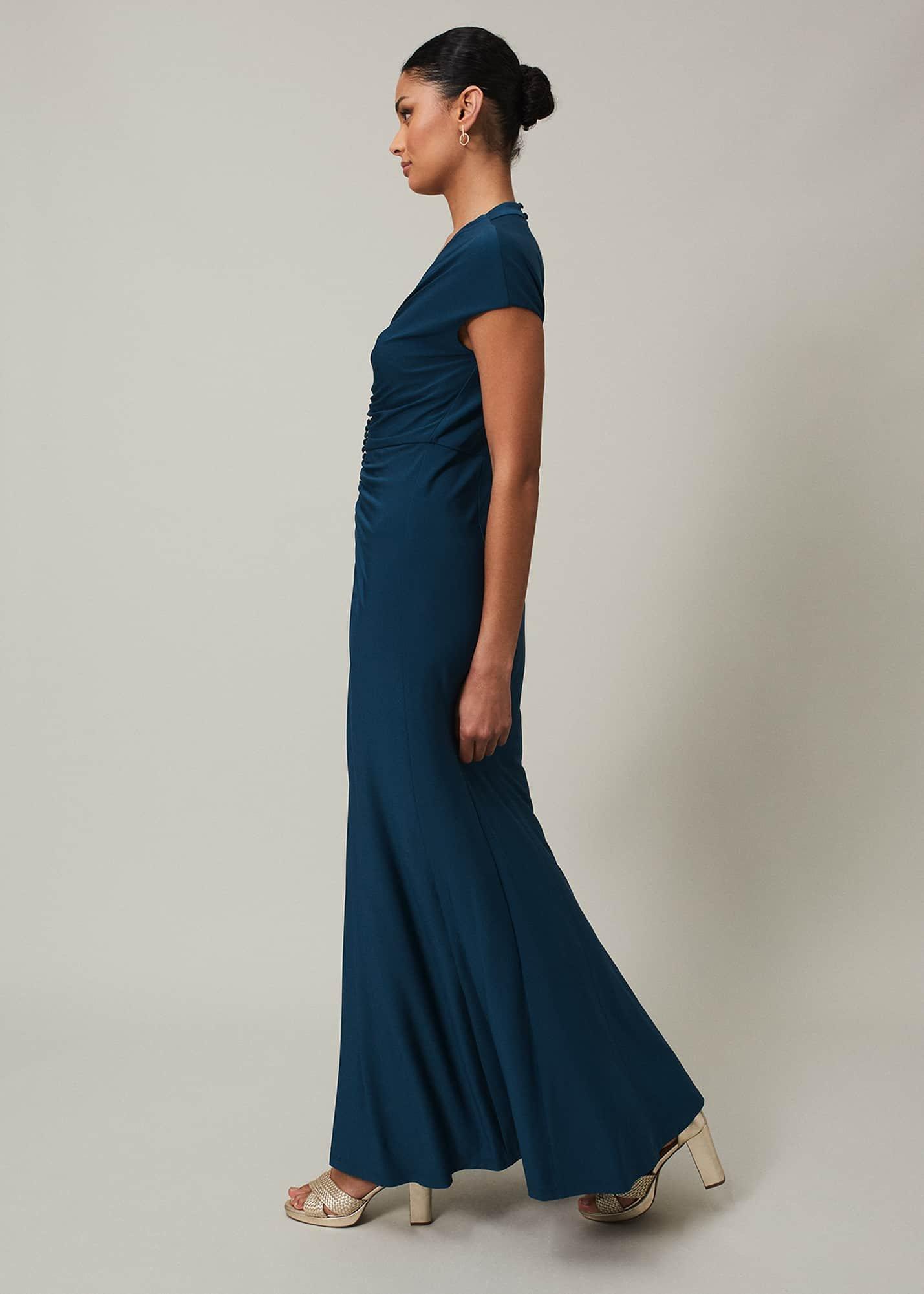 Daisy Ruched Maxi Dress
