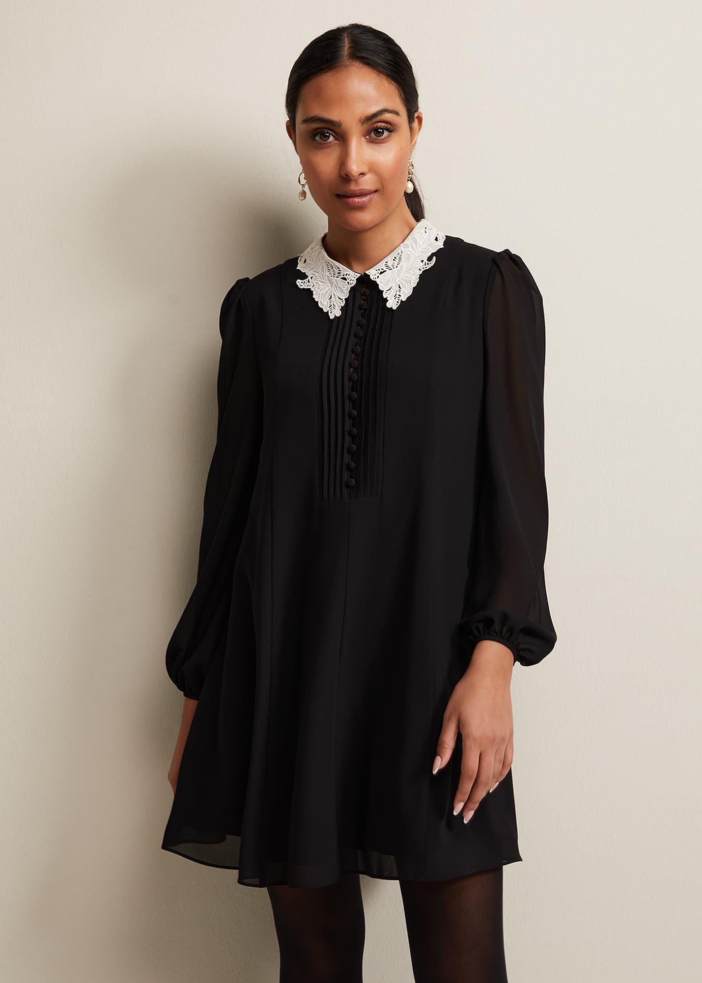 Petite Trudie Swing Mini Dress