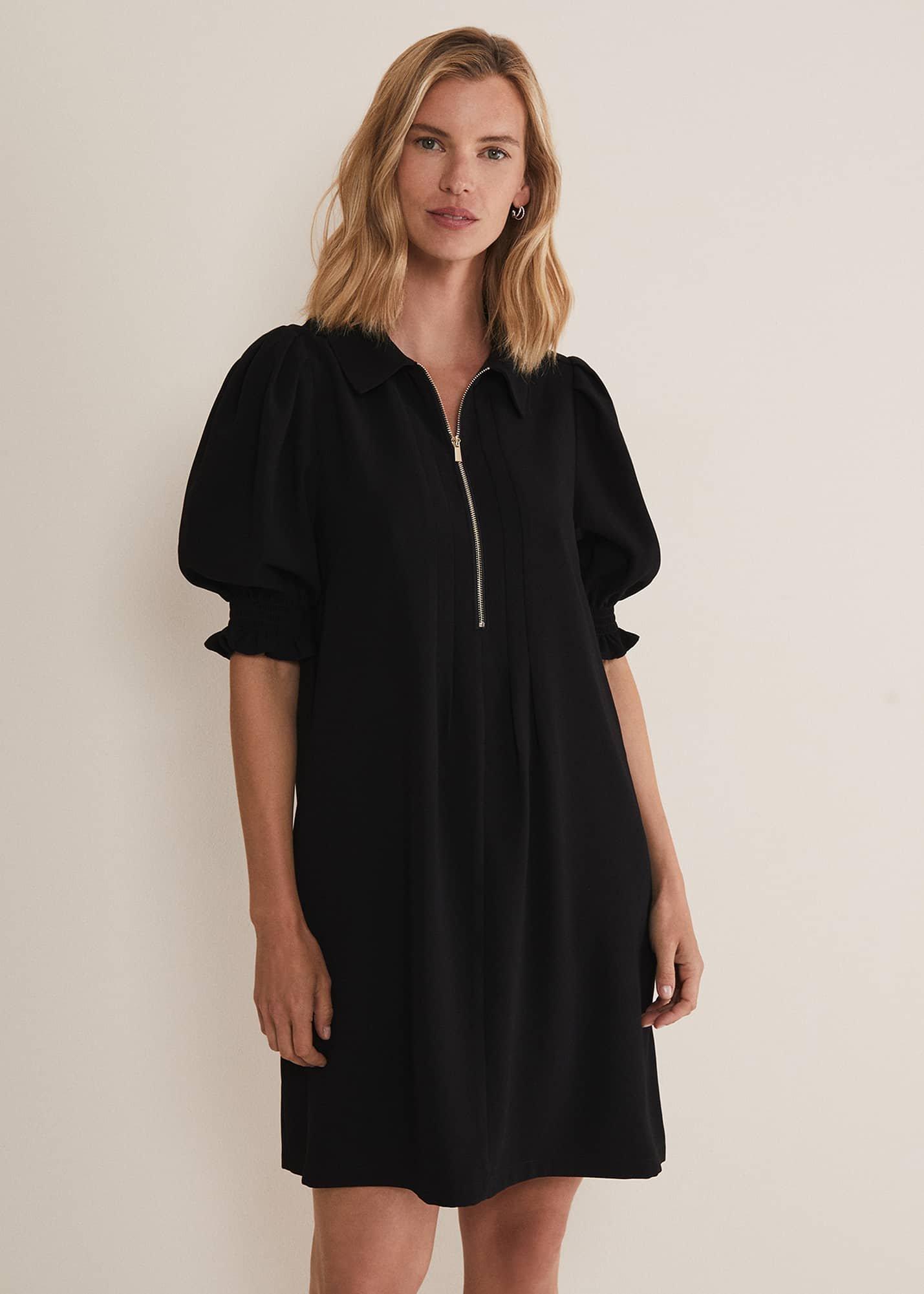 Candice Zip Mini Dress