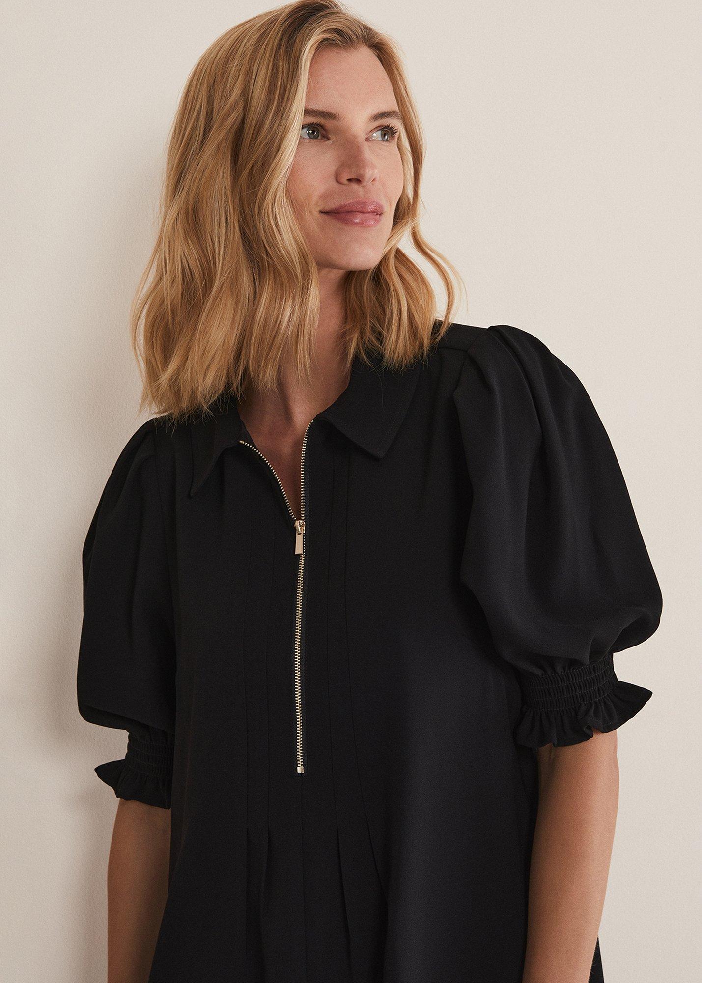 ${product-id}-Candice Zip Mini Dress-Black-${view-type}