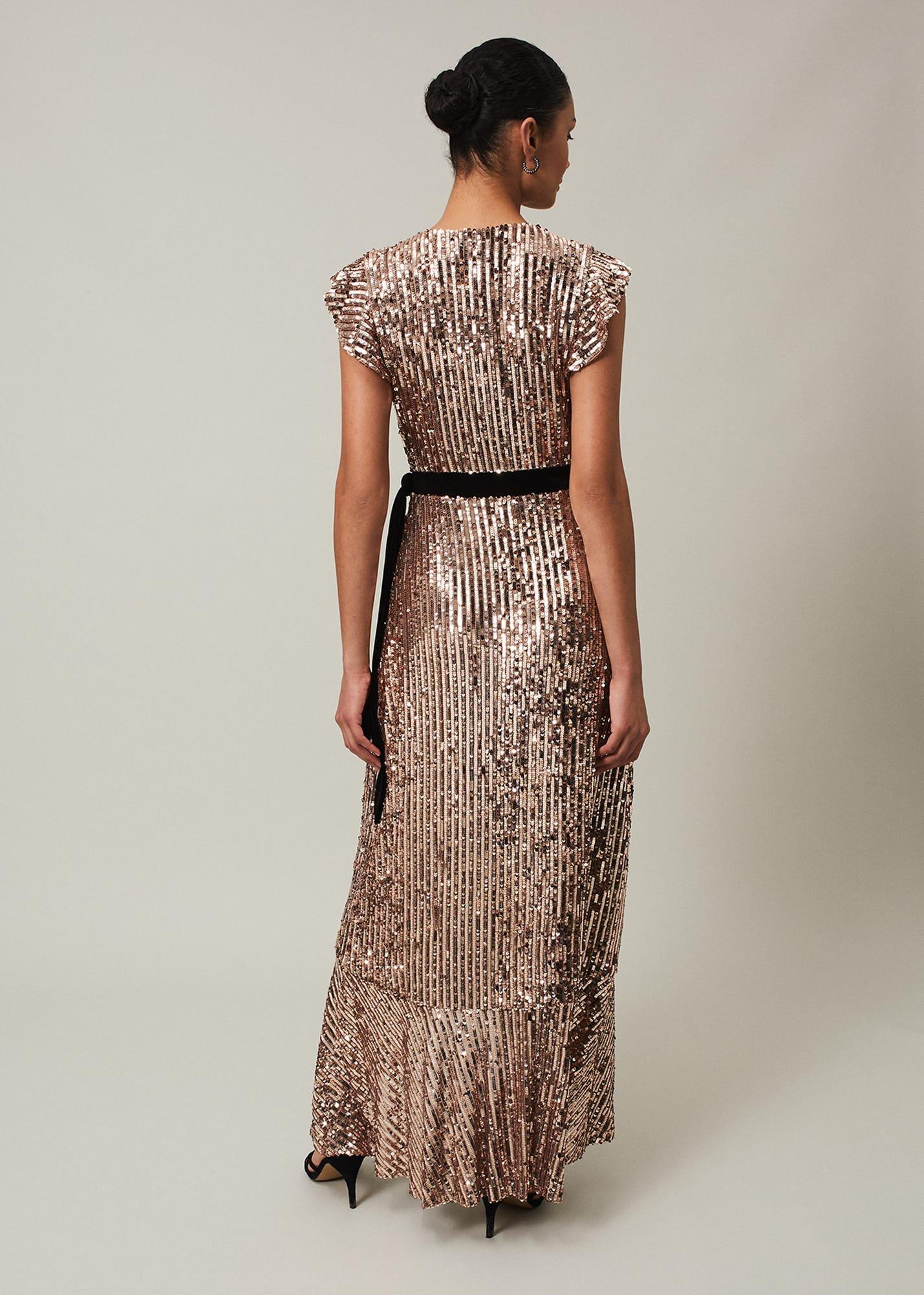 Enja Sequin Maxi Dress