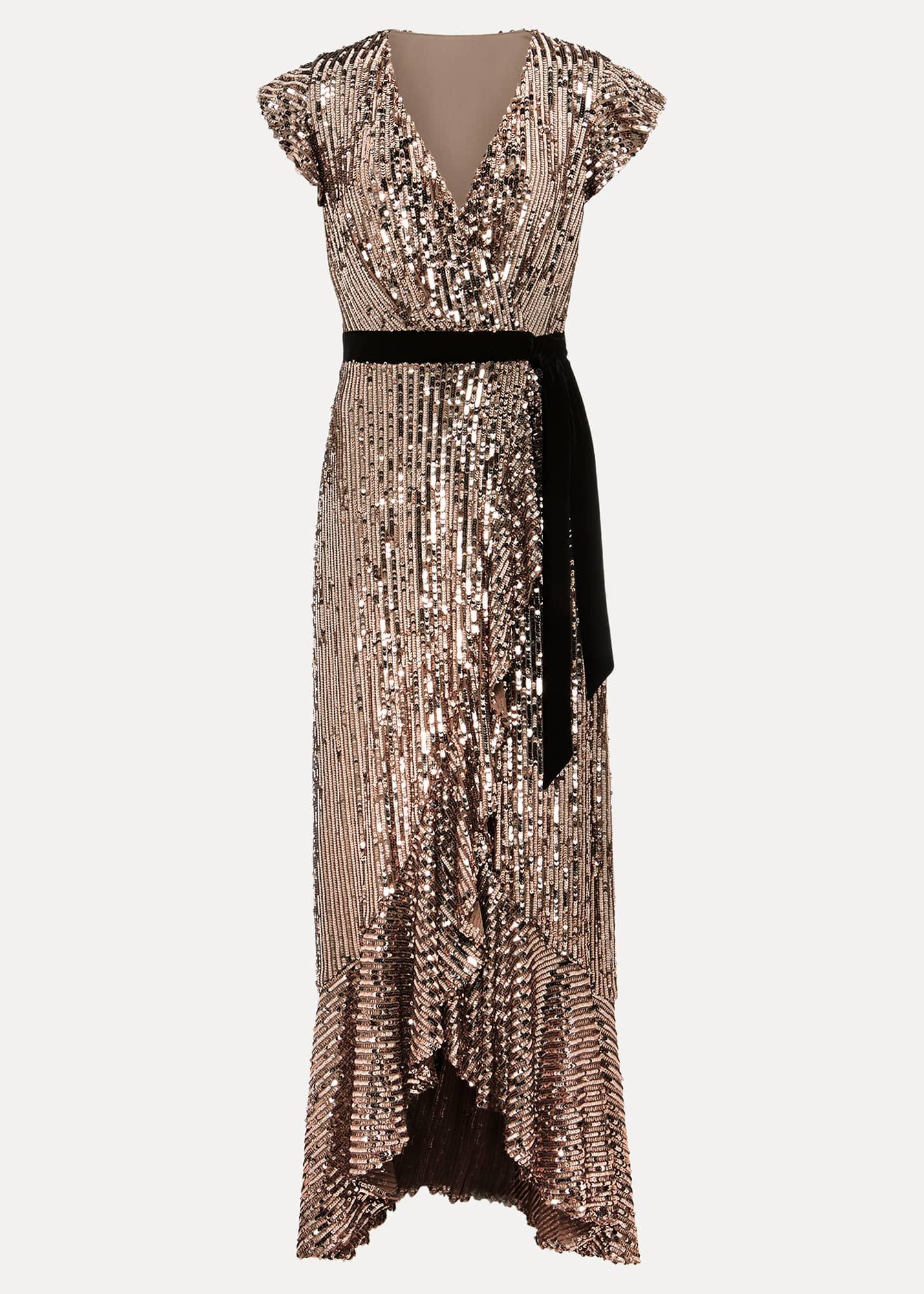 Enja Sequin Maxi Dress