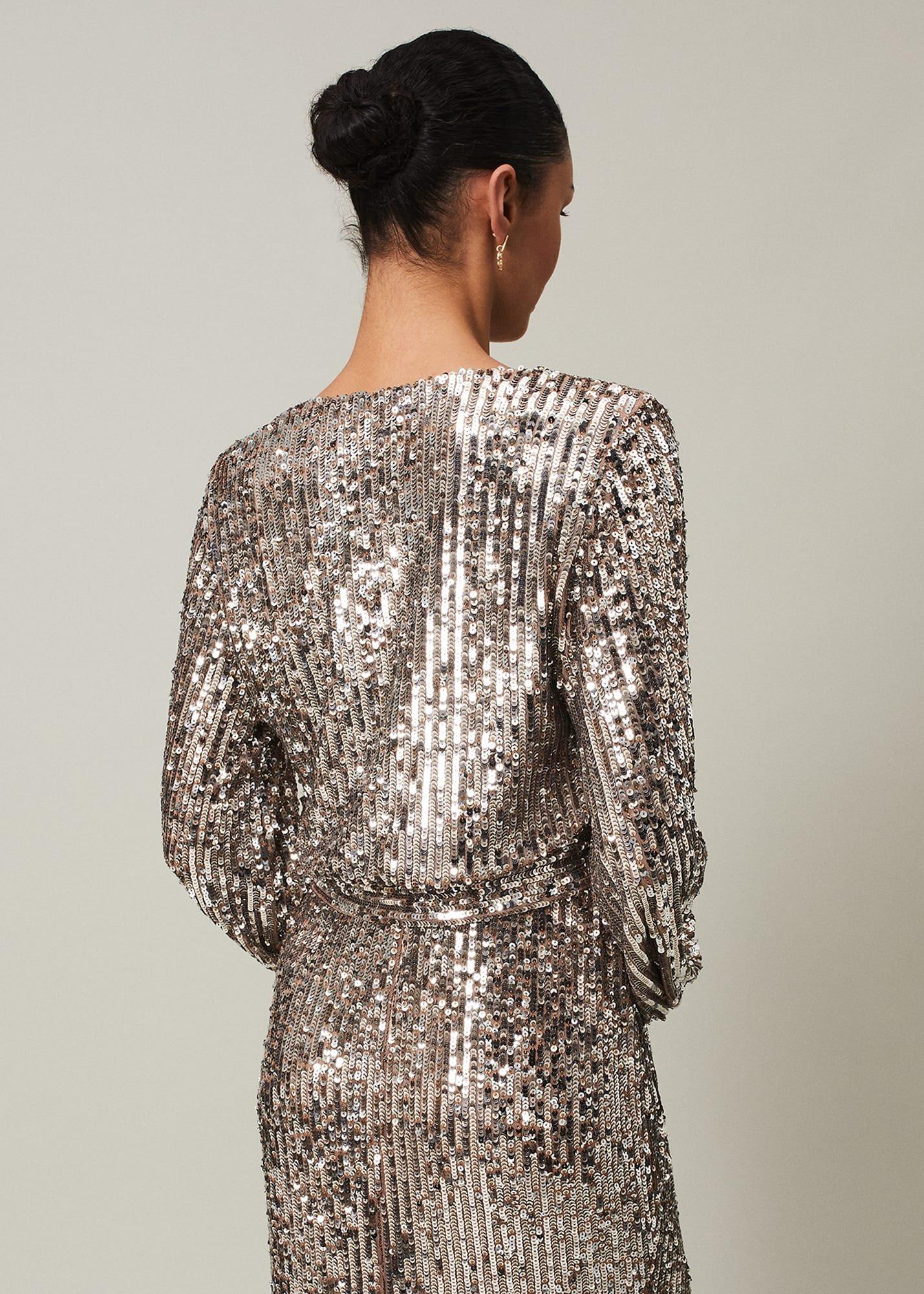 Thalia Sequin Maxi Dress