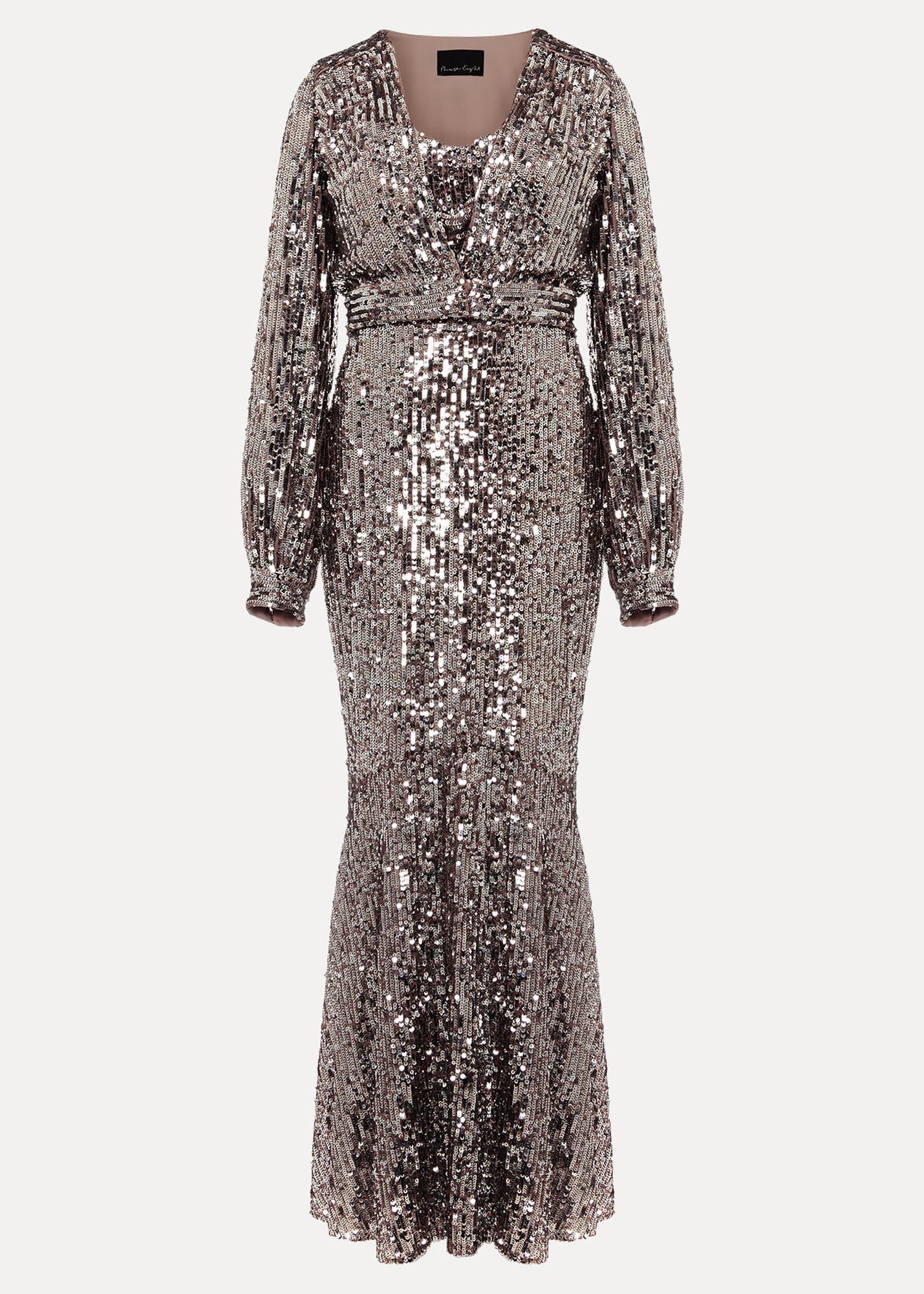 Thalia Sequin Maxi Dress