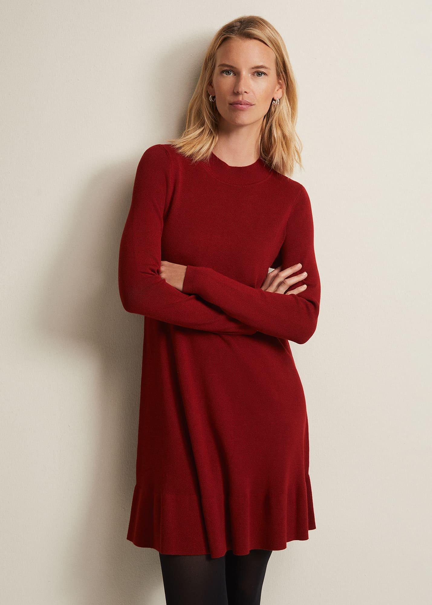 Vickie Fine Knit Mini Dress