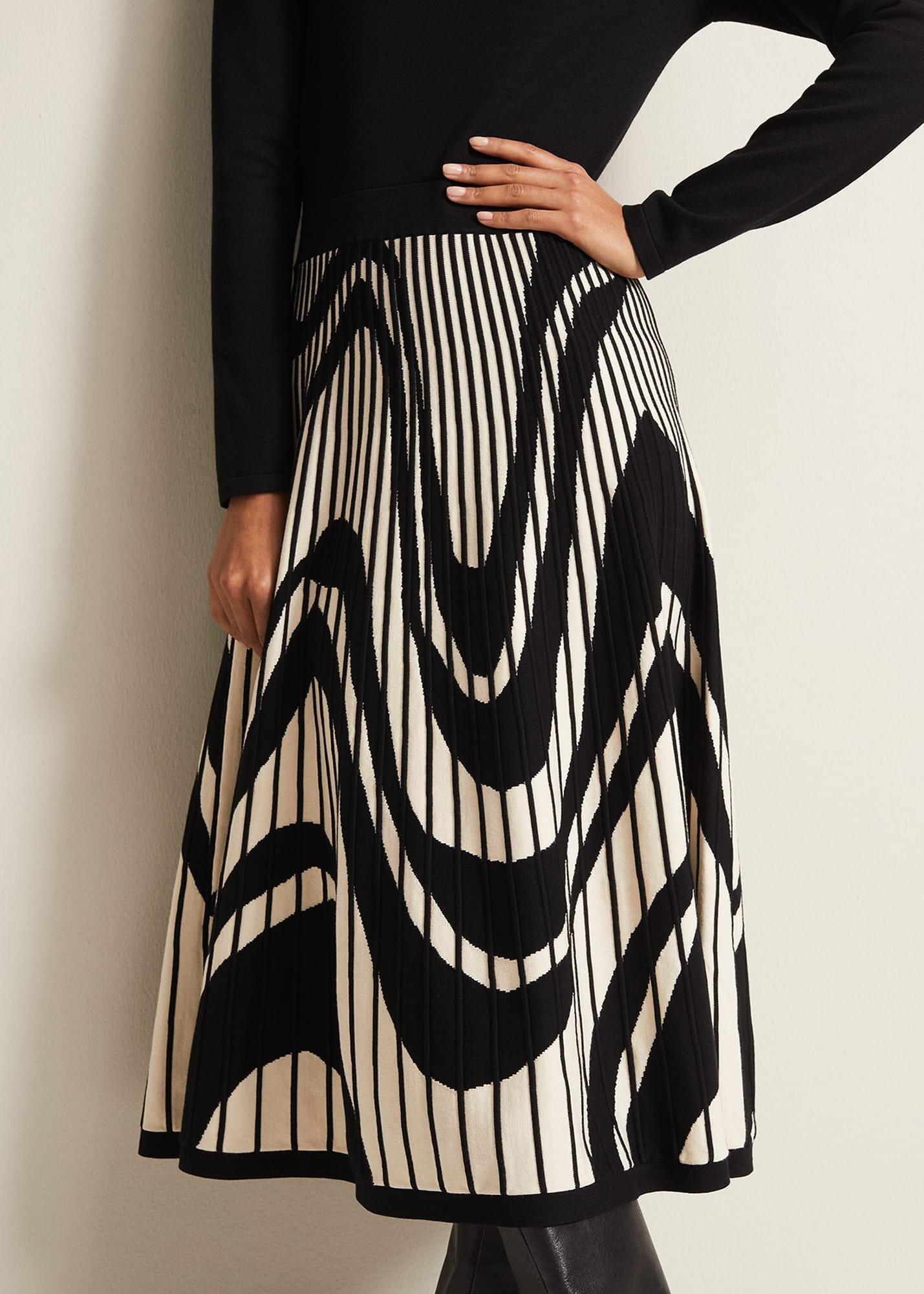 Silvia Fit And Flare Midi Dress