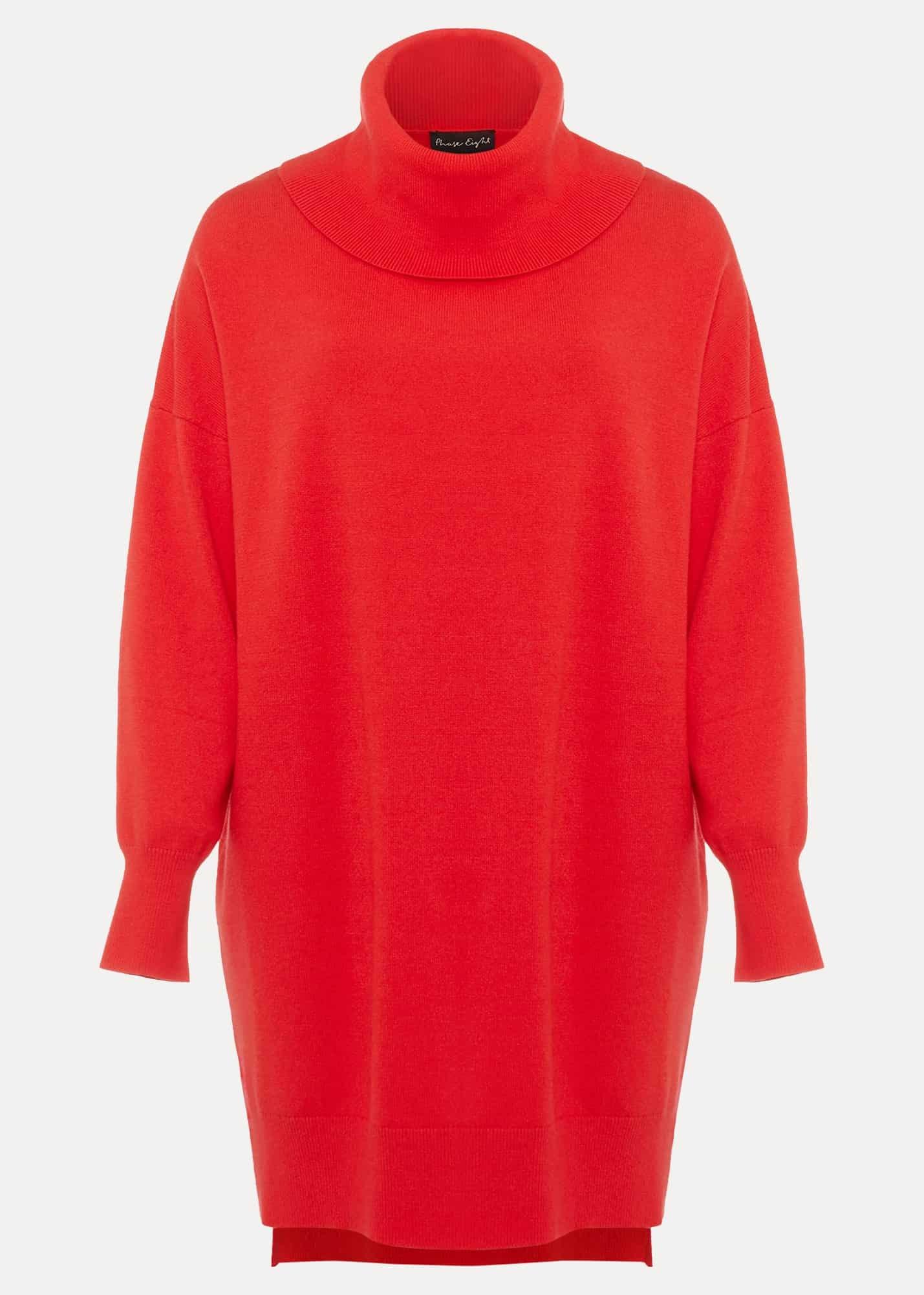 Cecilia Cowl Neck Jumper Dress