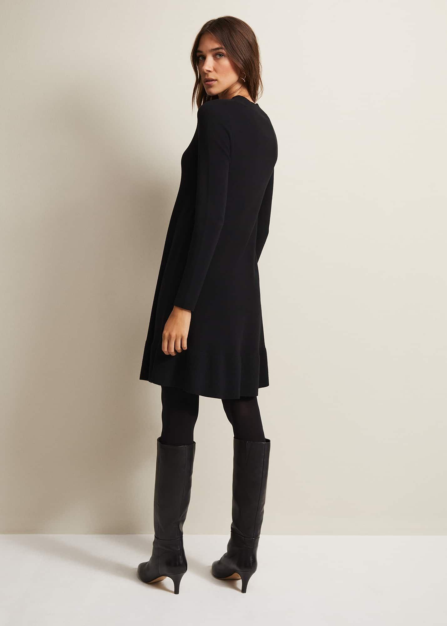 Vickie Fine Knit Mini Dress