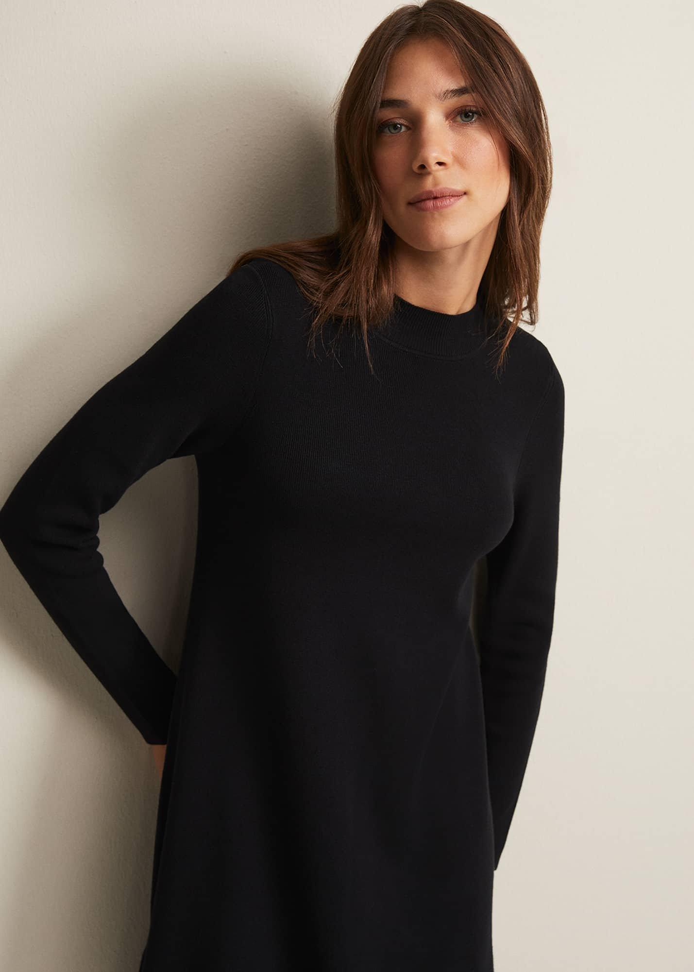 Vickie Fine Knit Mini Dress