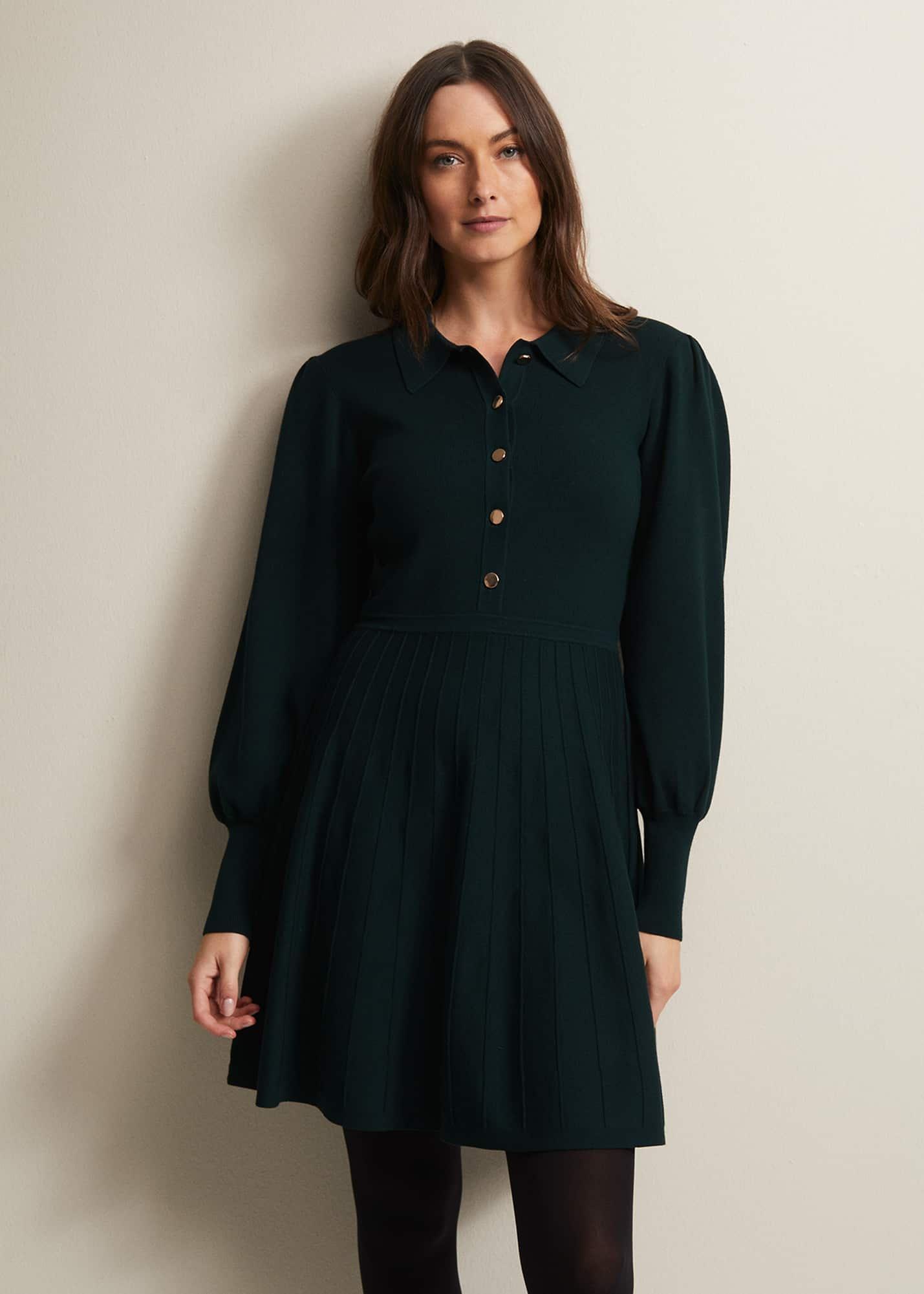 Lecia Fit And Flare Mini Dress
