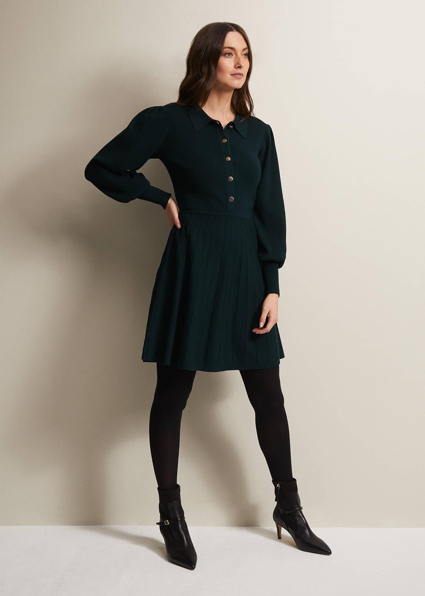 Lecia Fit And Flare Mini Dress