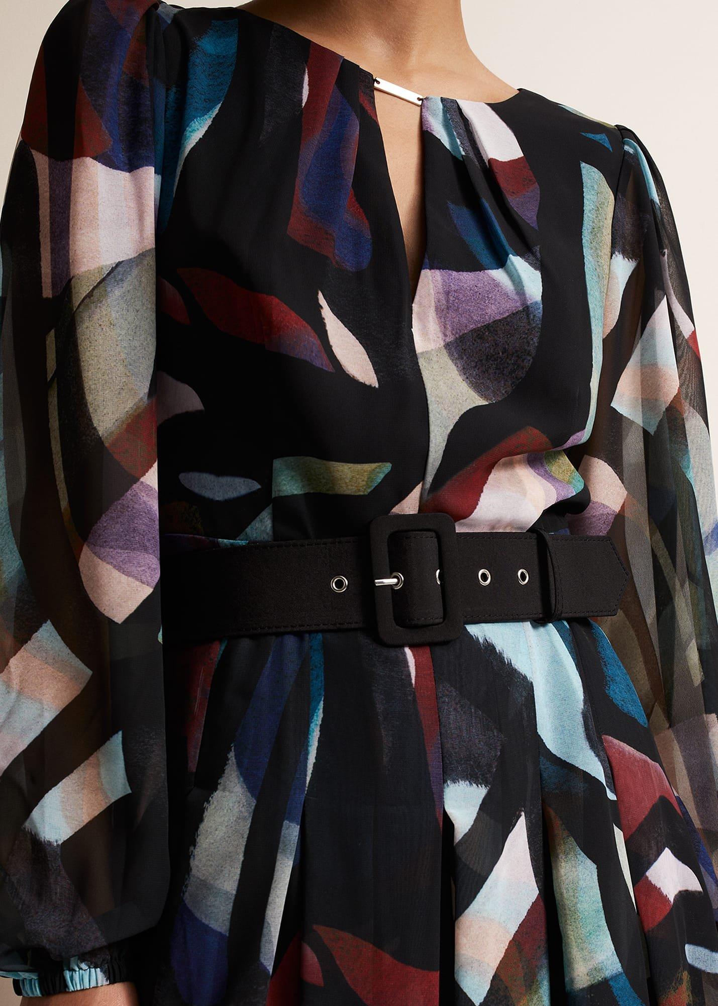 Sky Printed Maxi Dress