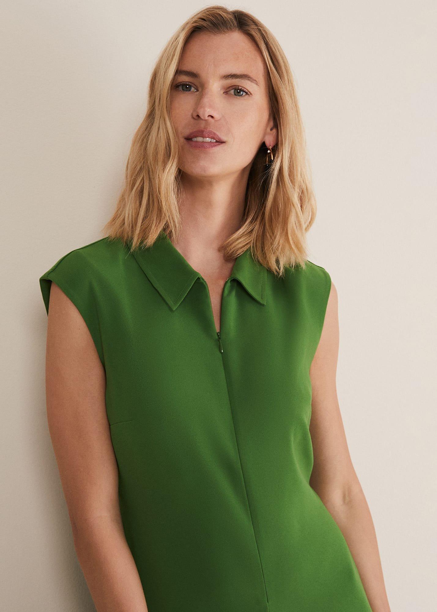 Janine Green Maxi Dress