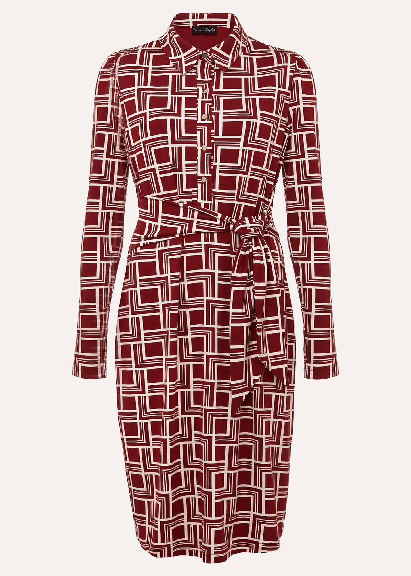 Montana Geo Shirt Shift Dress