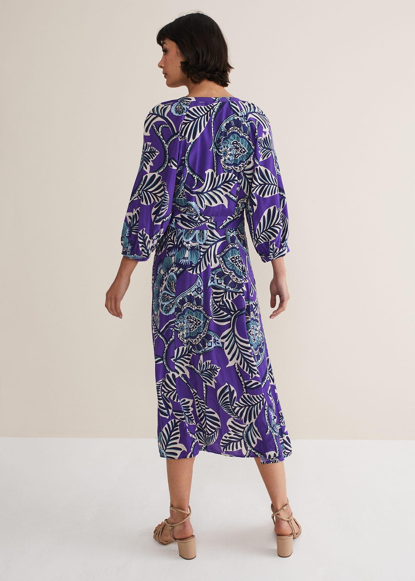 Erin Paisley Midi Dress