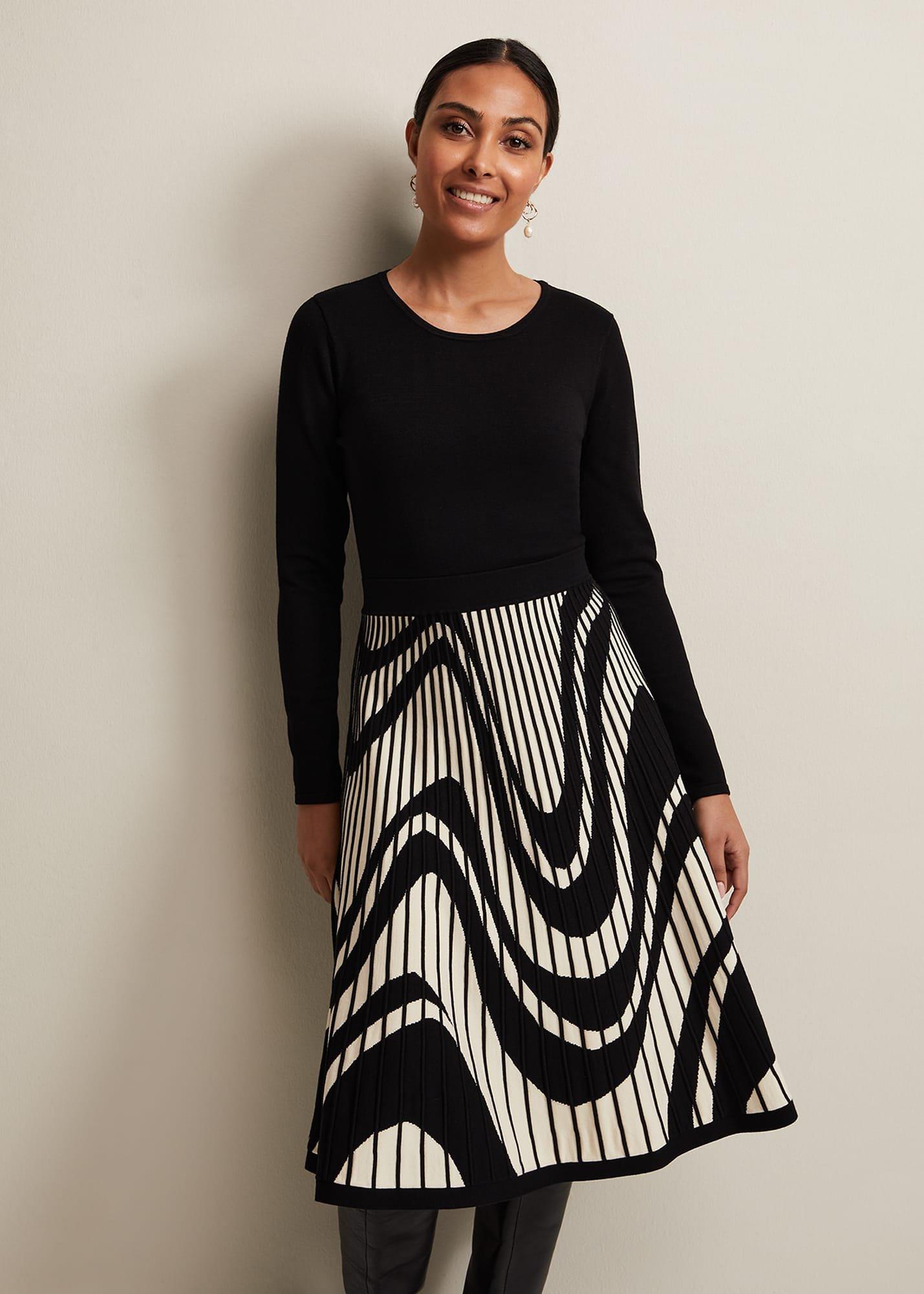 Petite Silvia Fit And Flare Dress