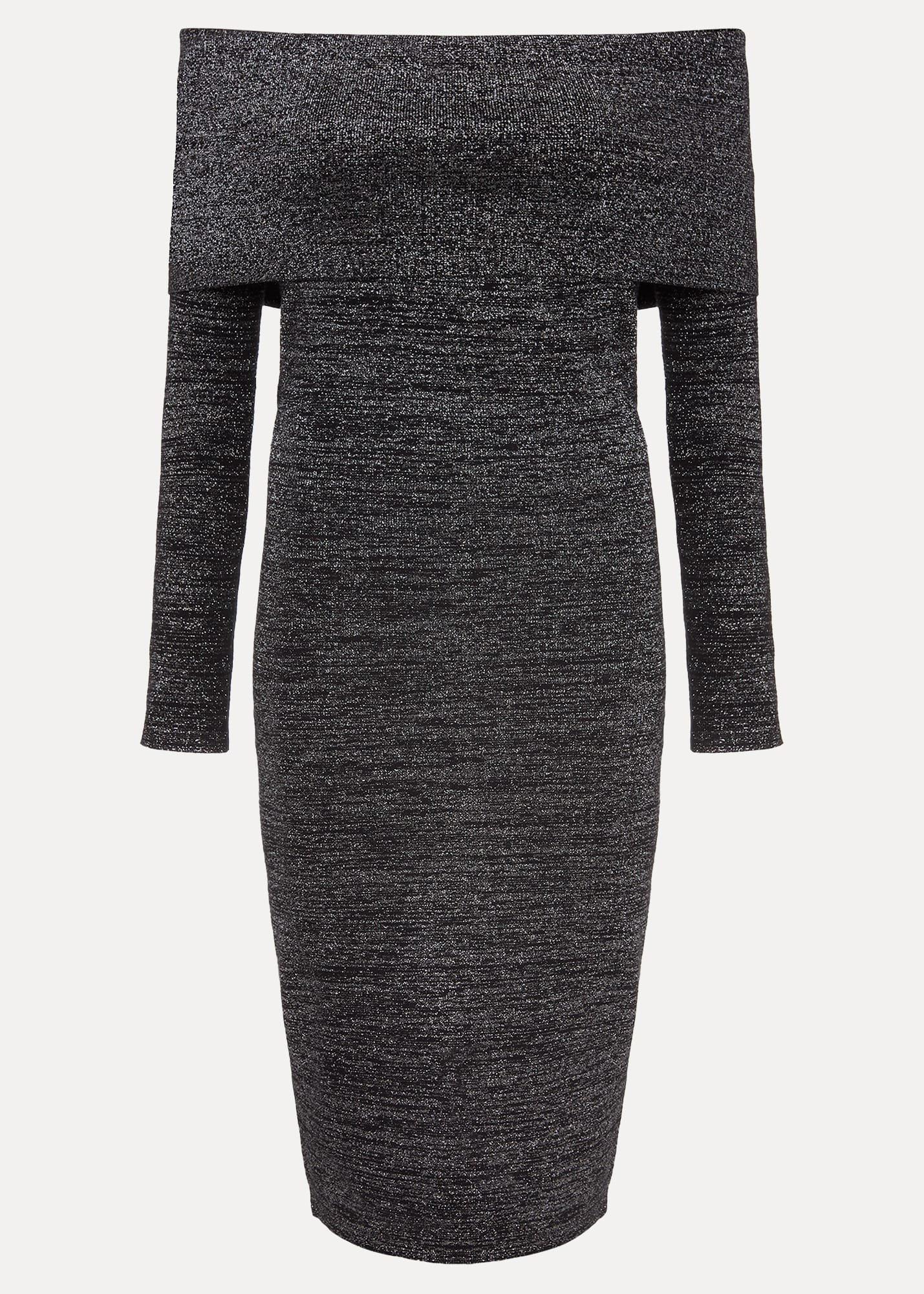 Heidi Knitted Bardot Dress