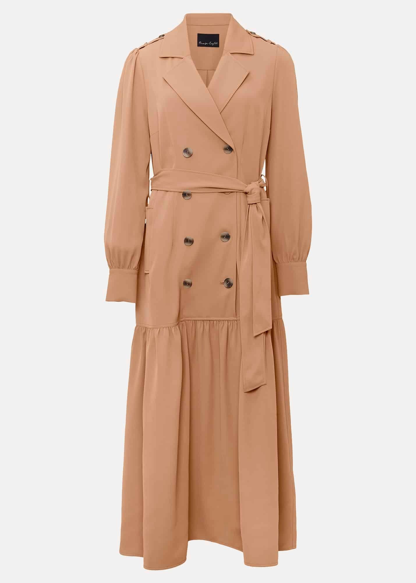 Morgan Trench Midi Dress